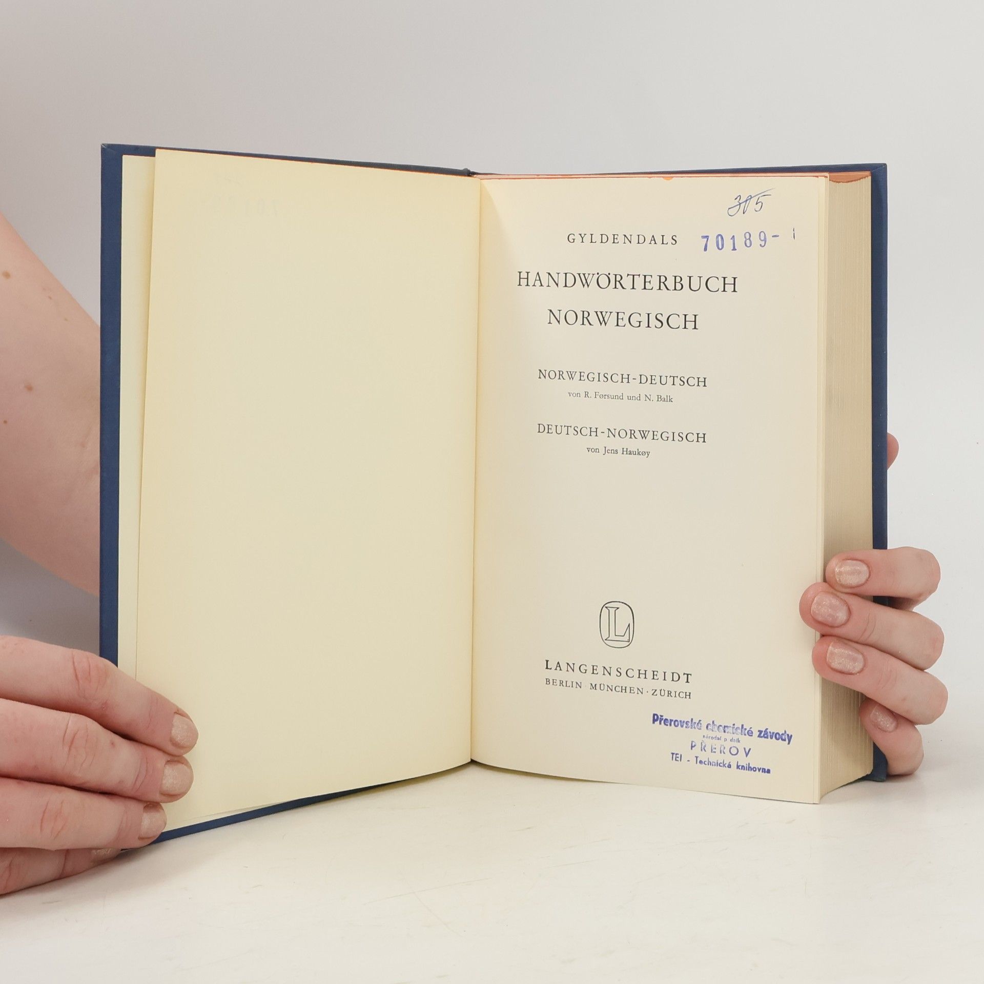 Kolektiv autorů Gyldendals Handwörterbuch norwegisch