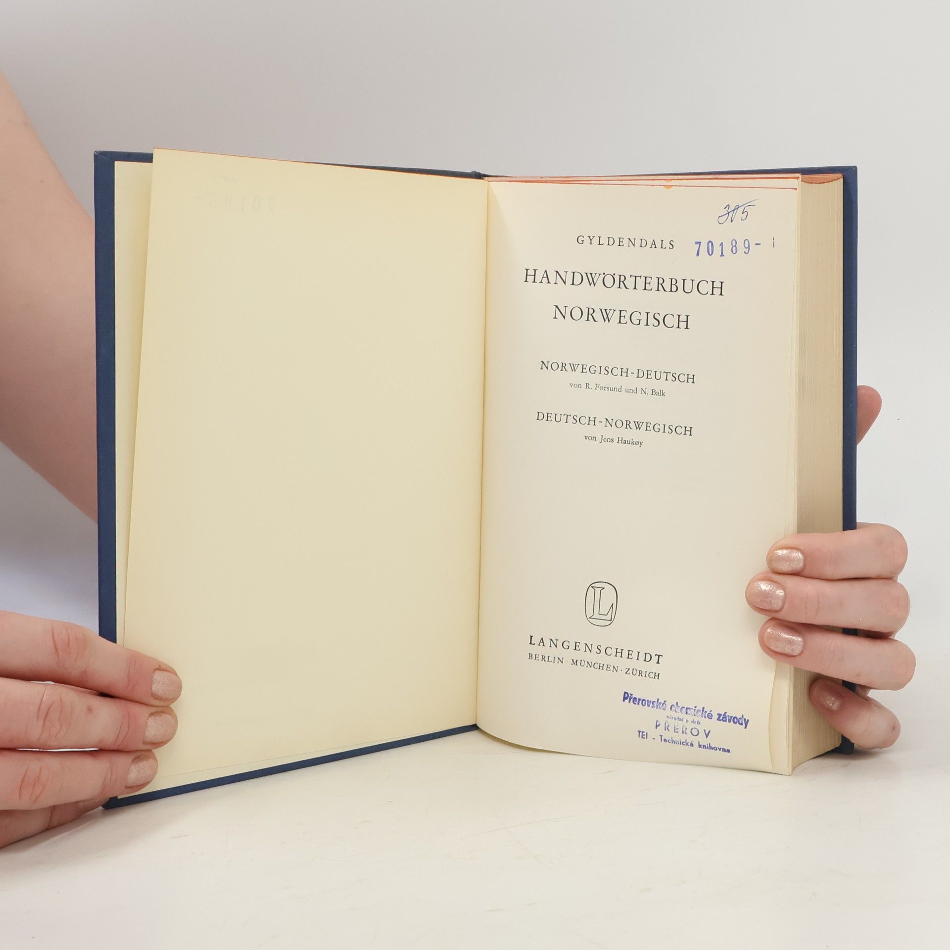 Kolektiv autorů Gyldendals Handwörterbuch norwegisch