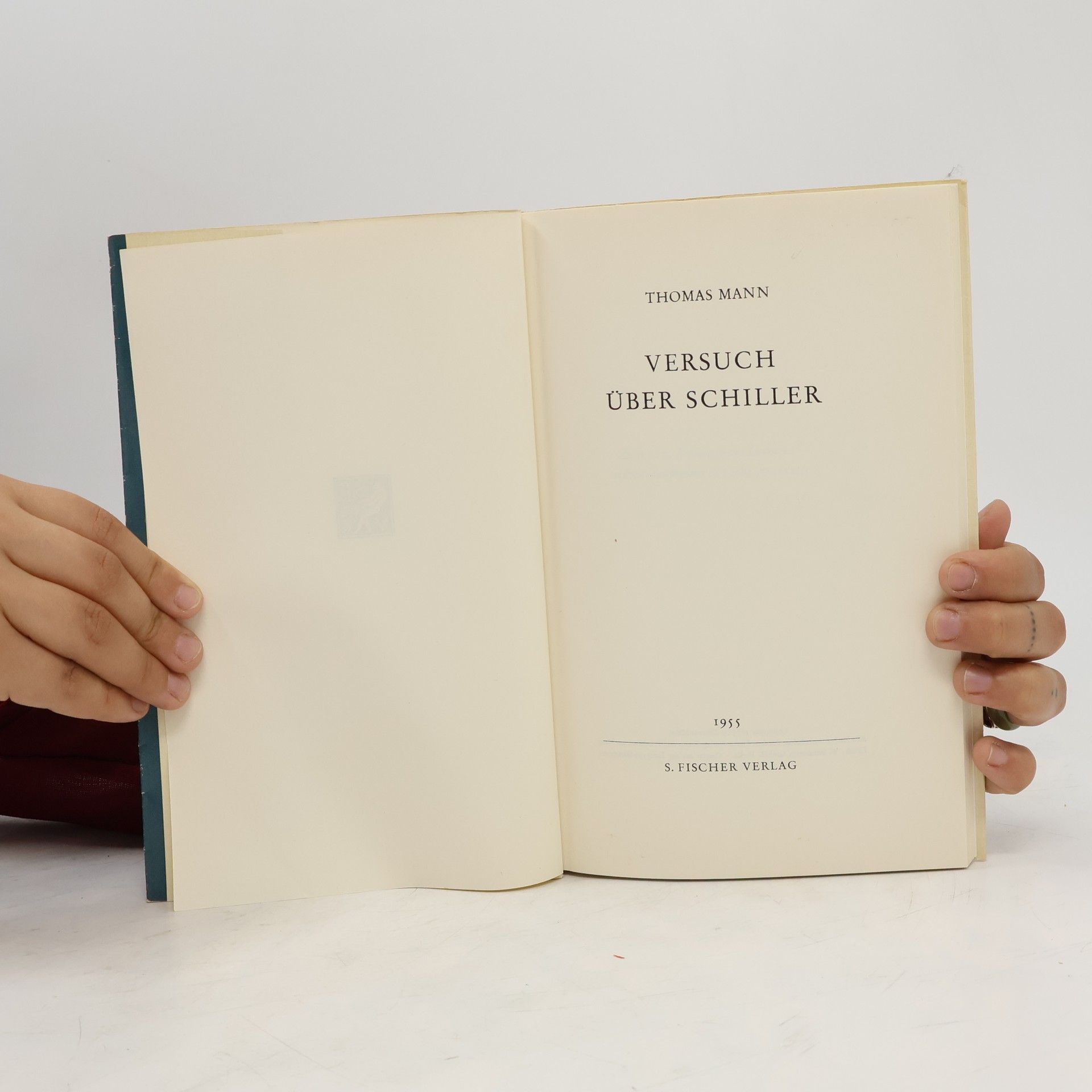Thomas Mann Versuch über Schiller