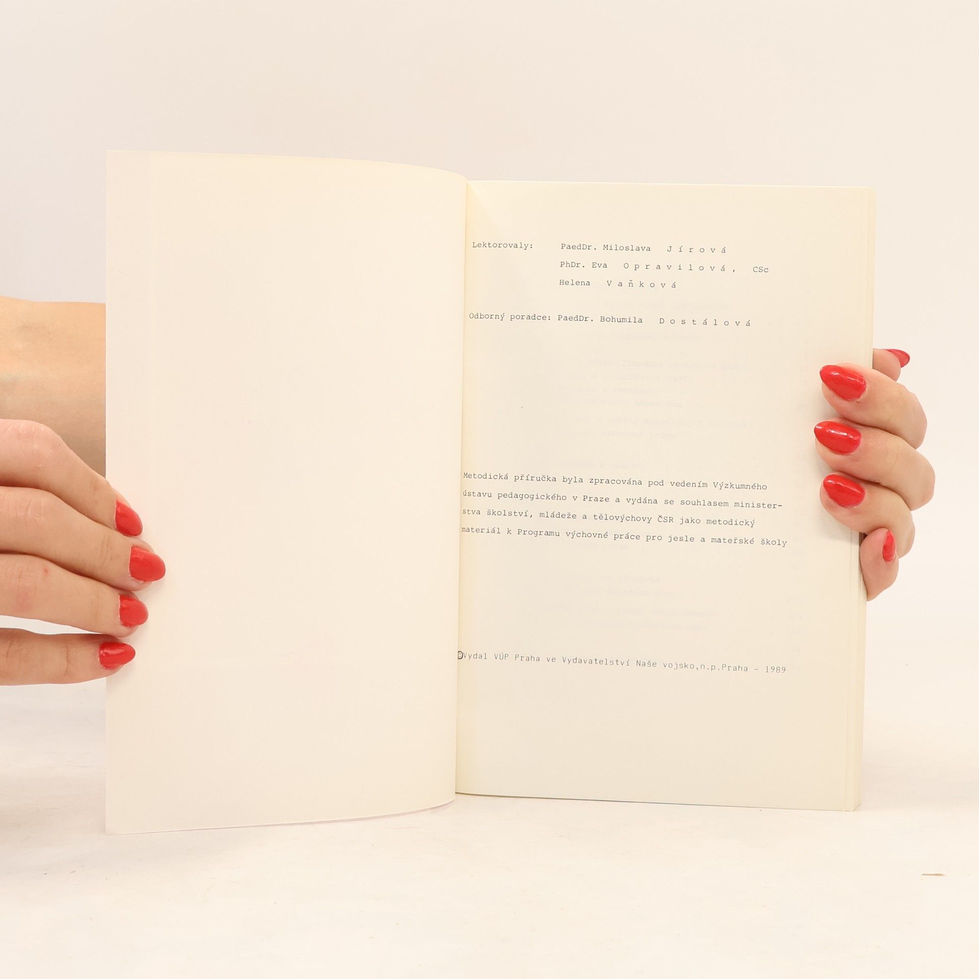 Karla Strnadová Literární výchova v mateřské škole