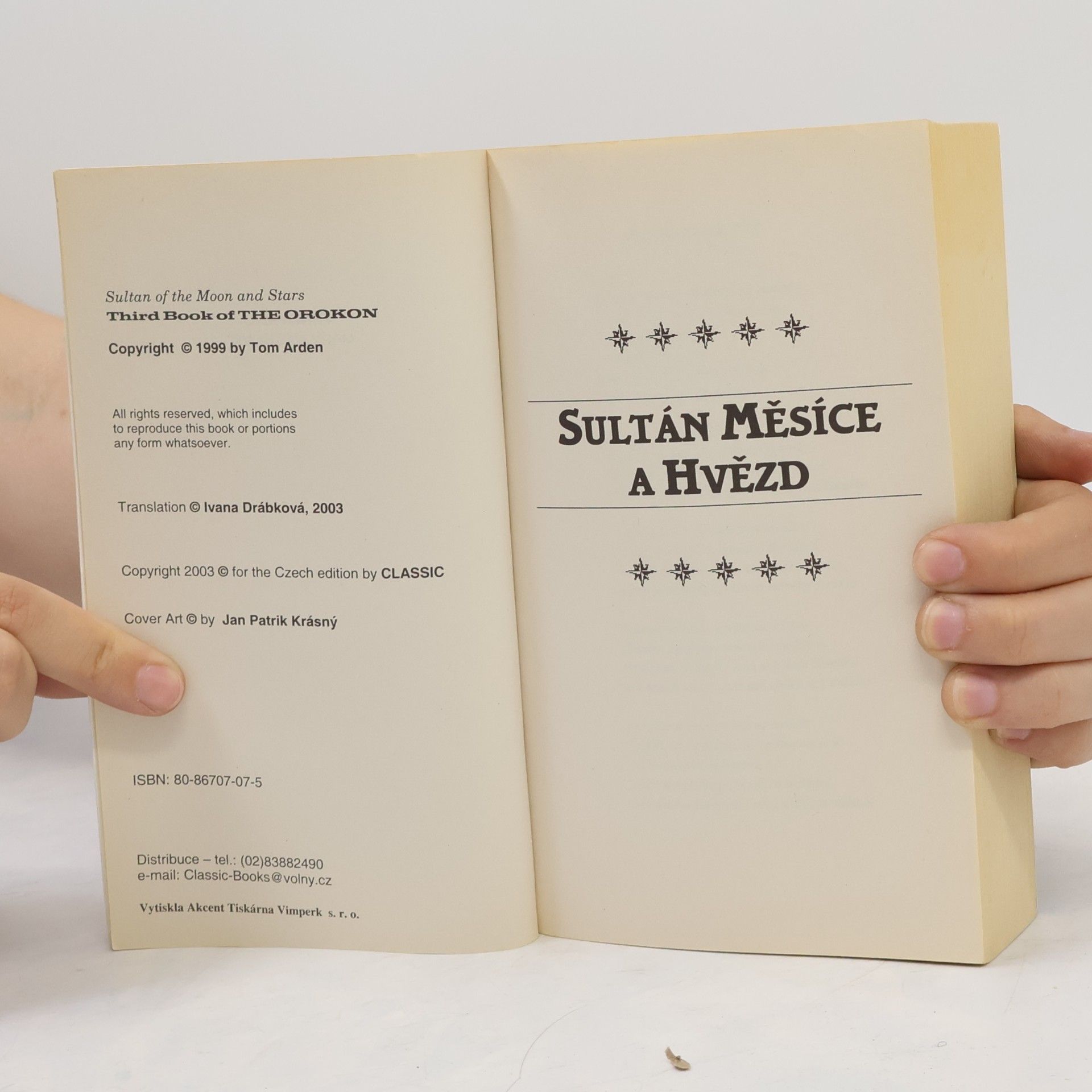 Tom Arden Sultán měsíce a hvězd