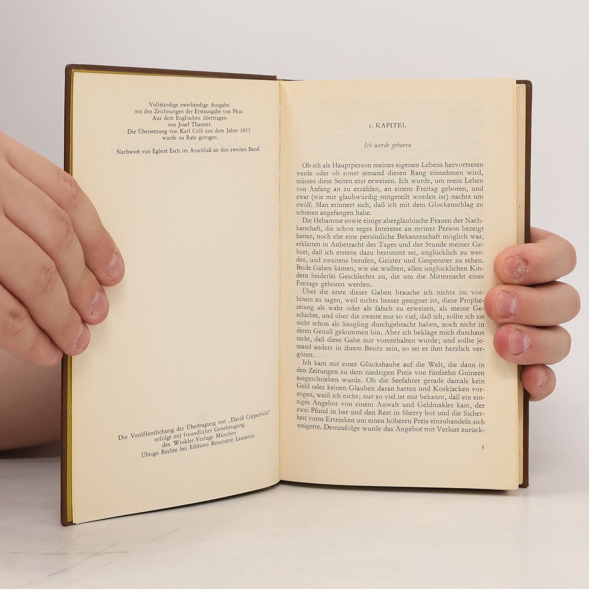 Charles Dickens David Copperfield I