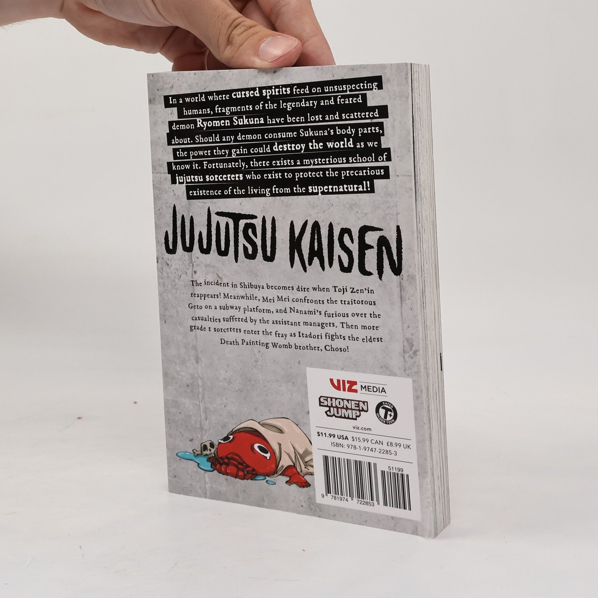 Gege Akutami Jujutsu Kaisen Volume 12