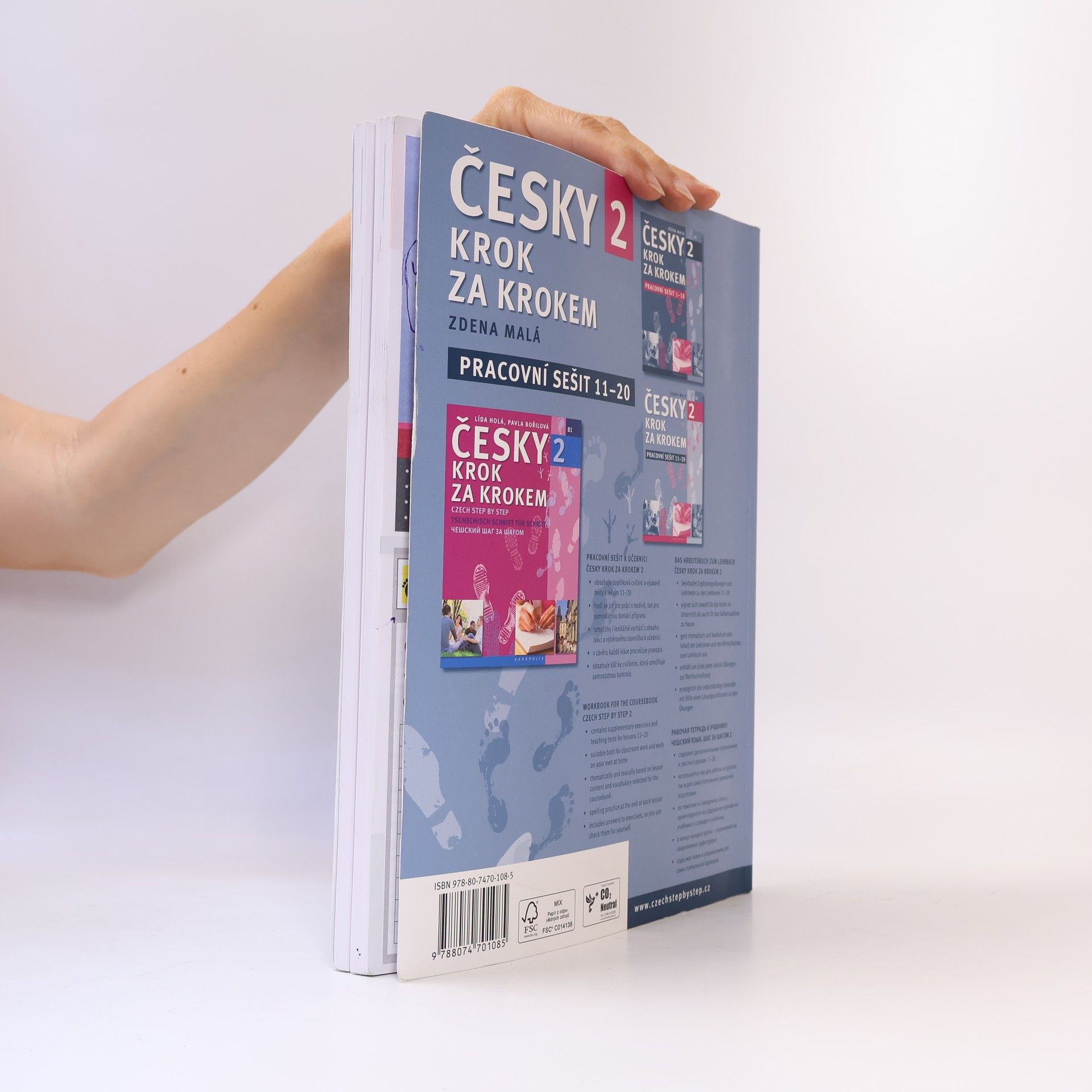 Zdena Malá Česky krok za krokem 2. B1. Pracovní sešit 11-20