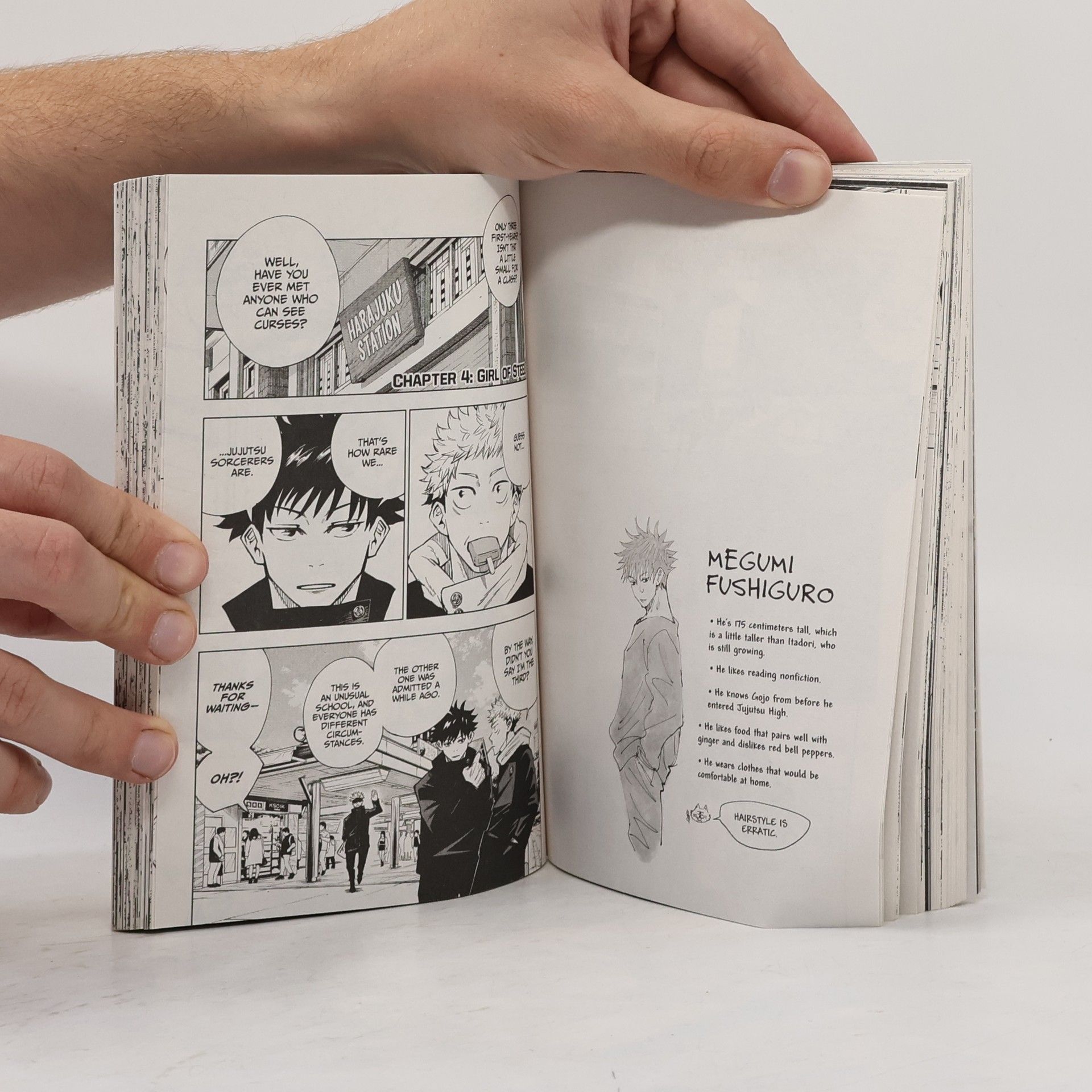 Gege Akutami Jujutsu Kaisen Volume 1