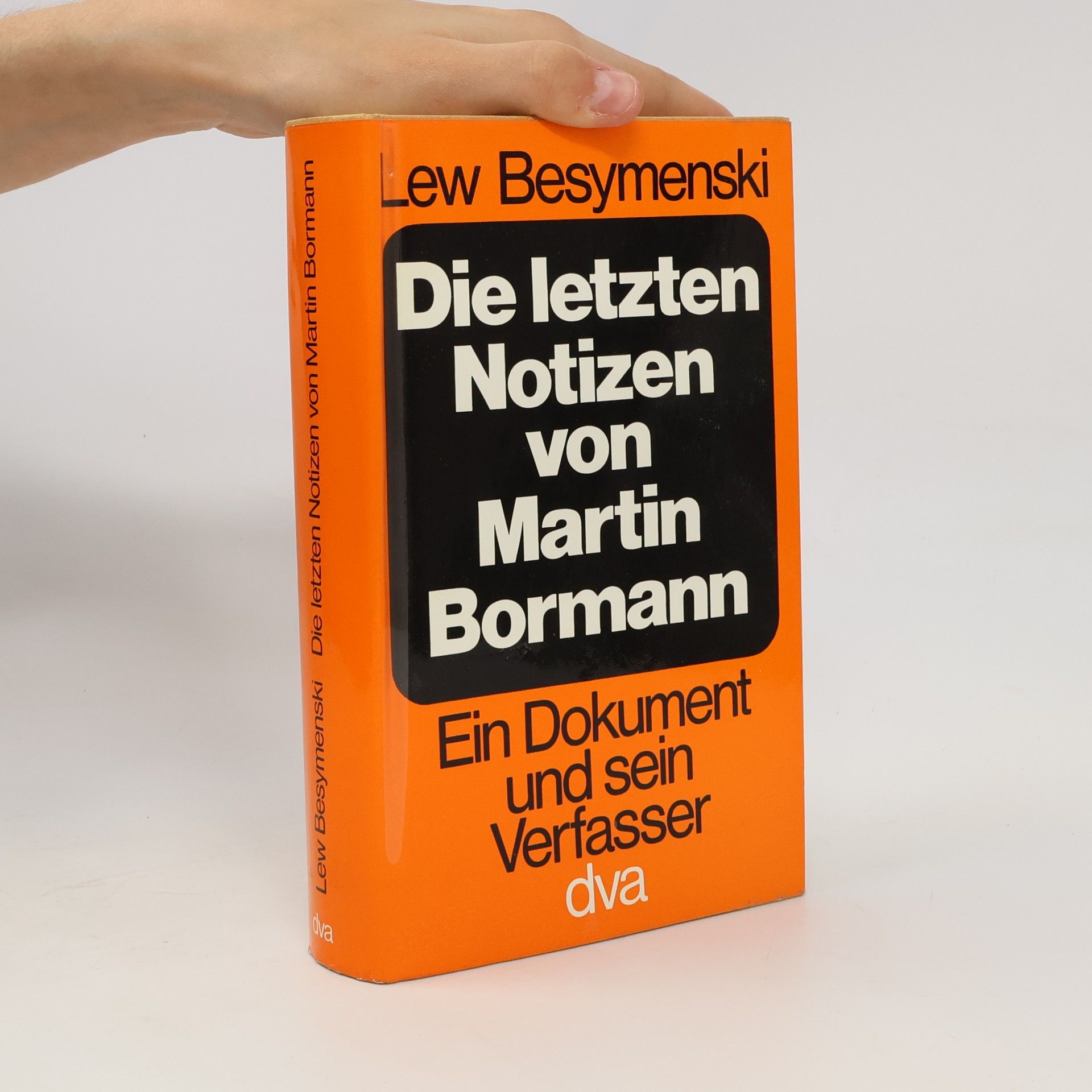 Lev Bezymensky Die letzten Notizen con Marti Bormann