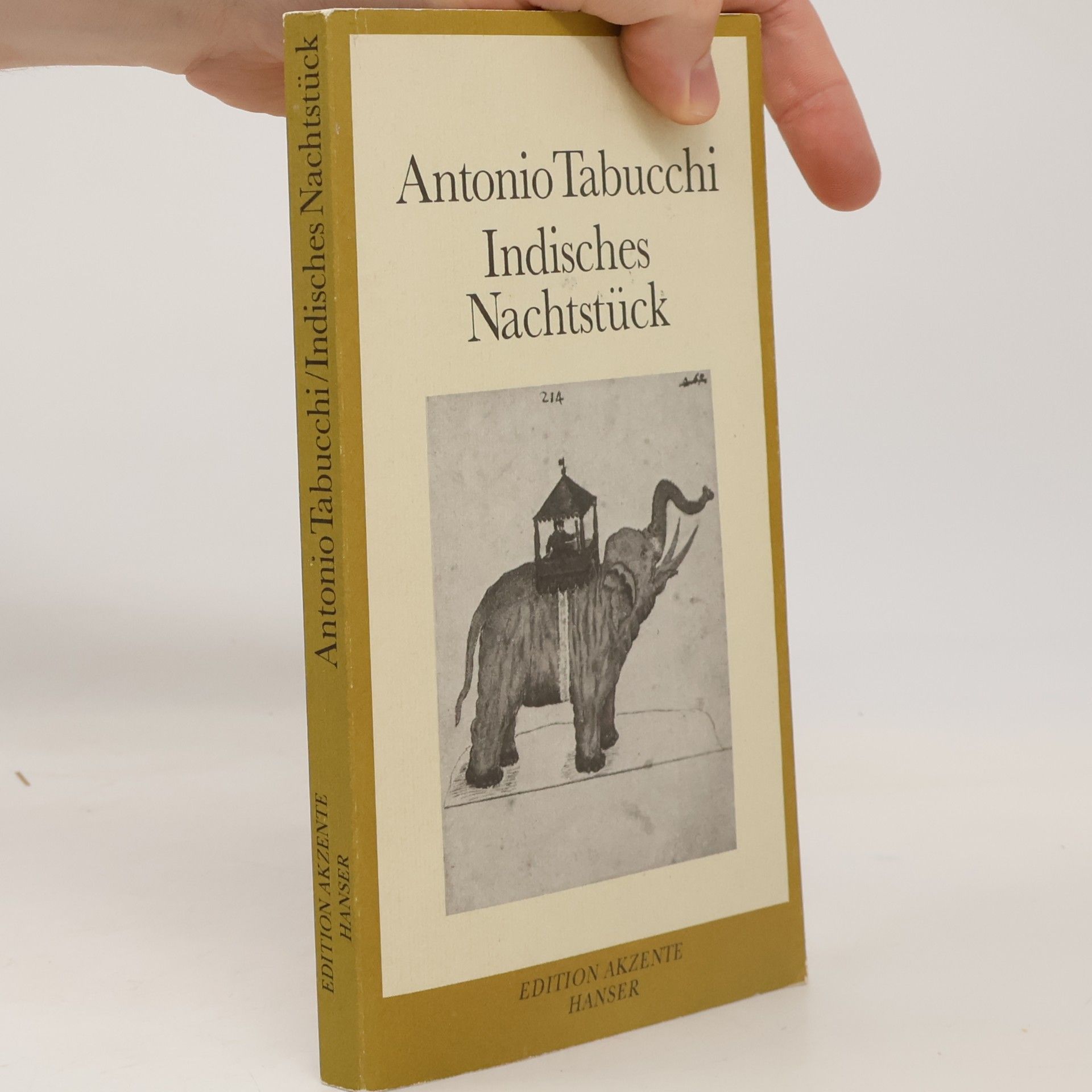 Antonio Tabucchi Indisches Nachtstück