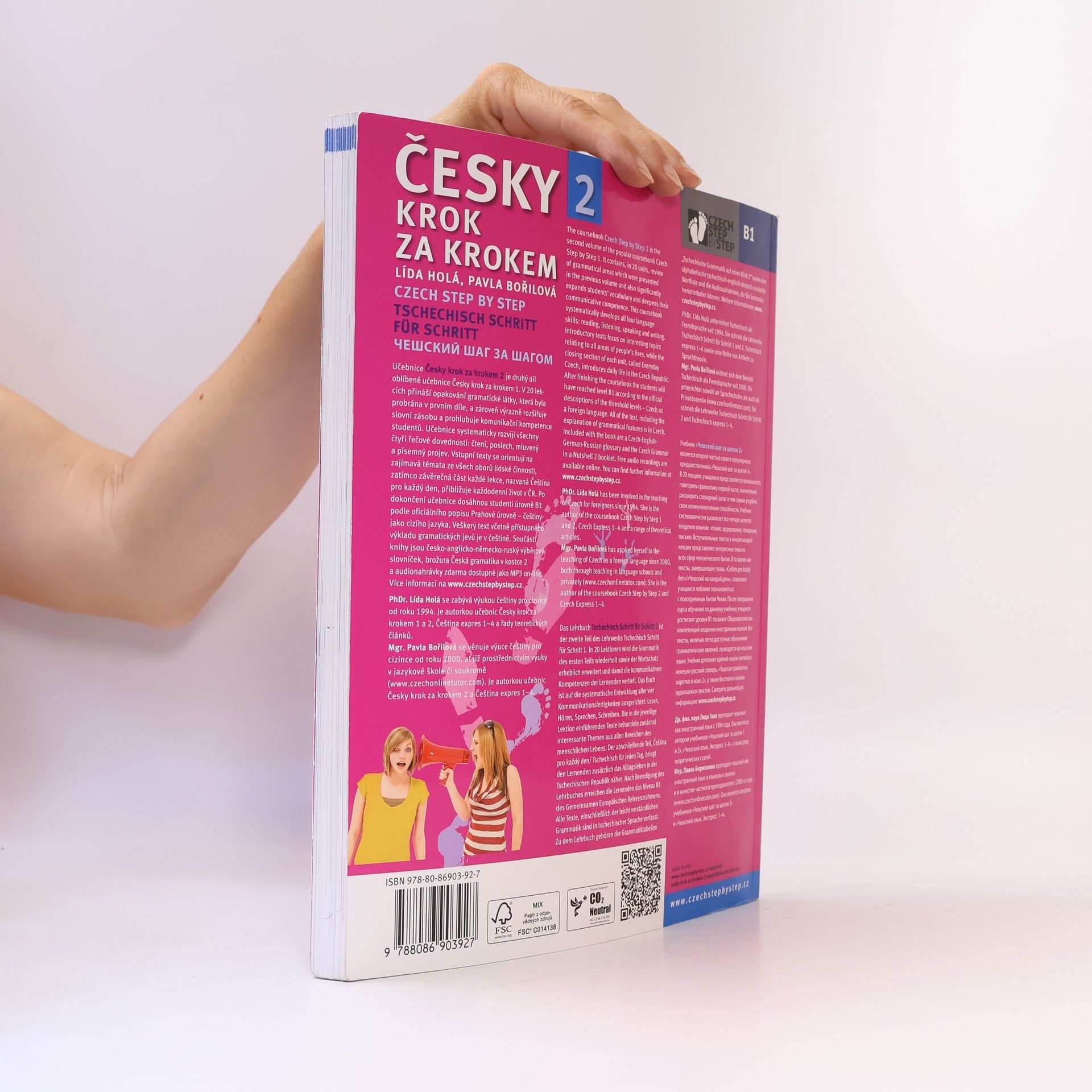 Lída Holá Česky krok za krokem 2. B1 Učebnice