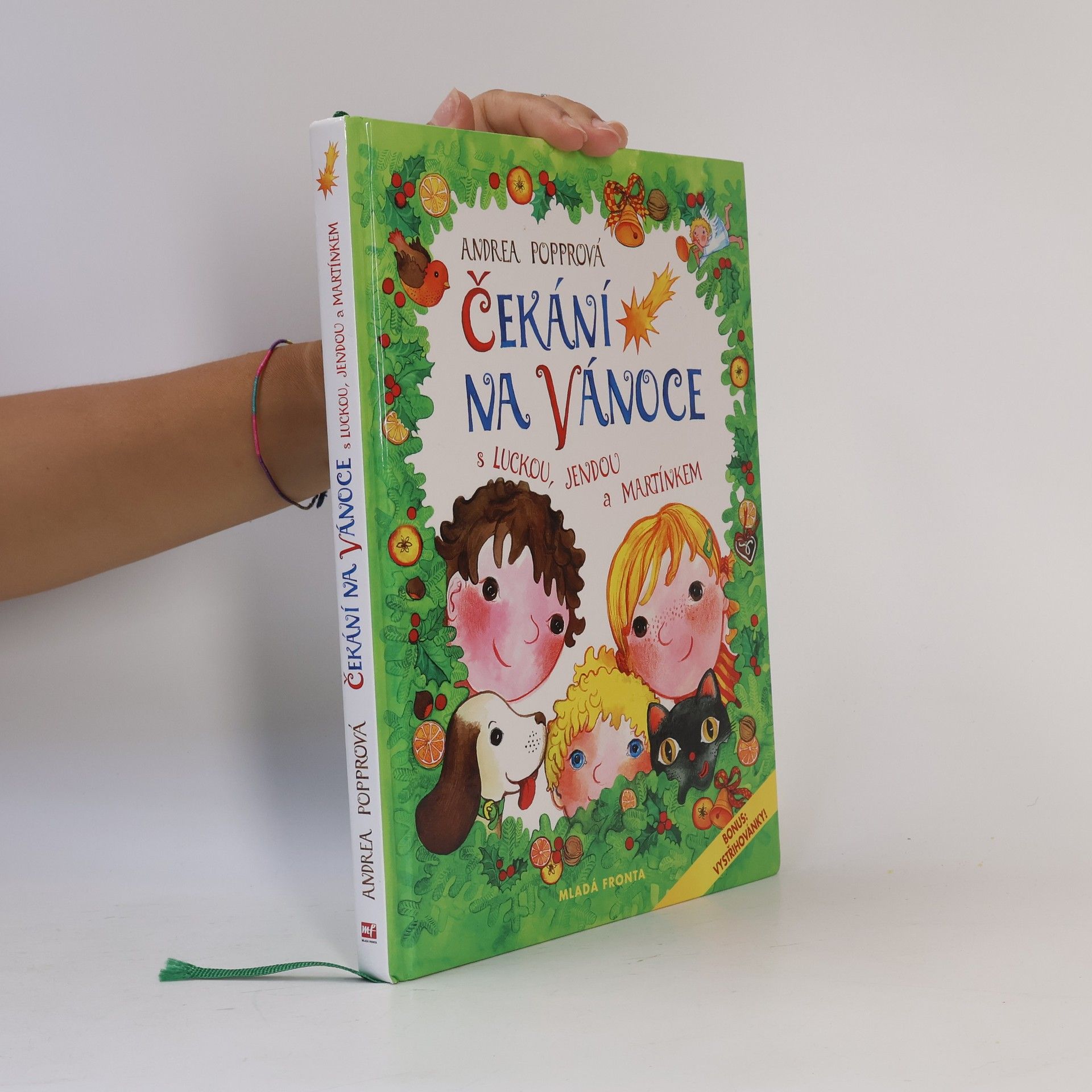 Andrea Popprová Čekání na Vánoce s Luckou, Jendou a Martínkem