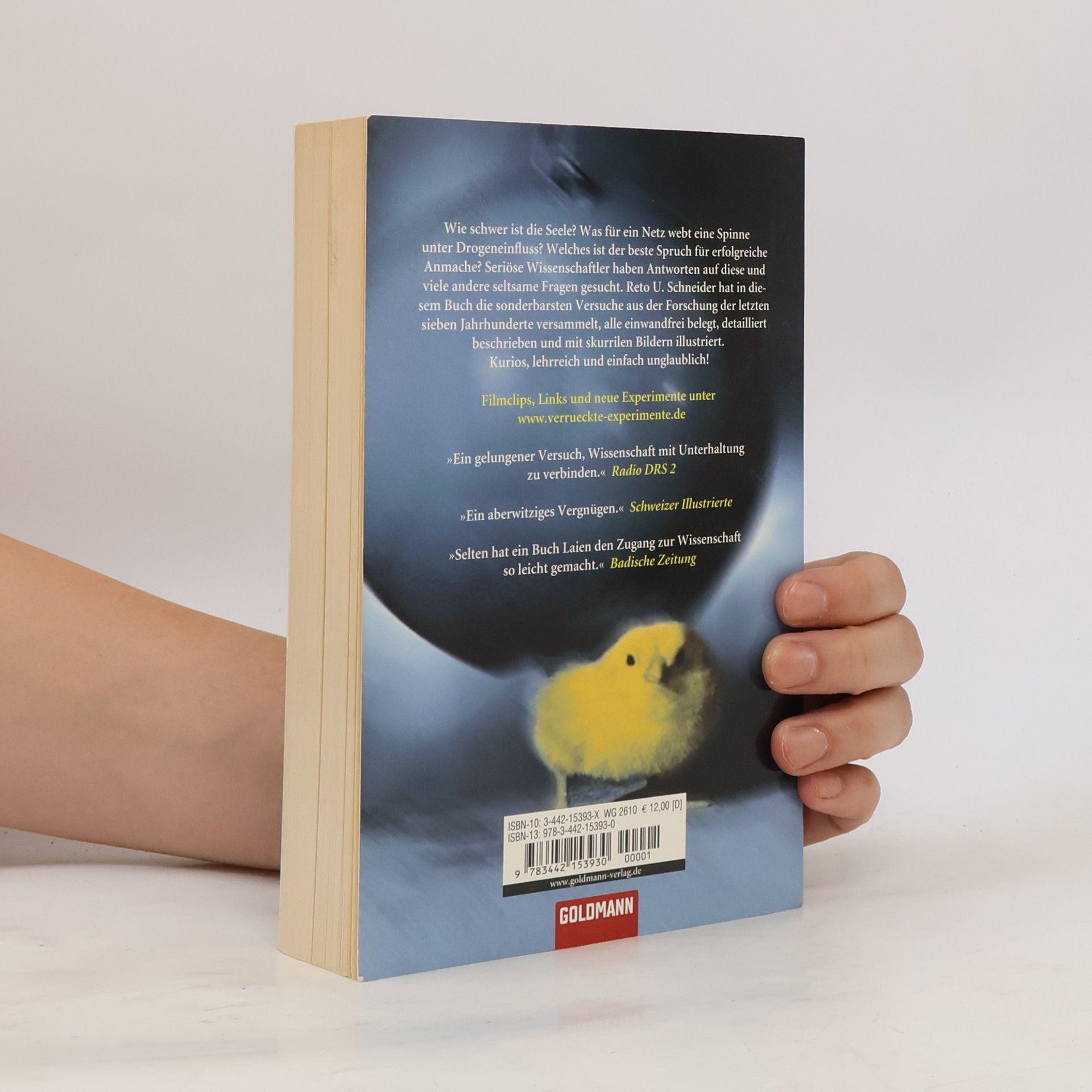 Reto U. Schneider Das Buch der verrückten Experimente