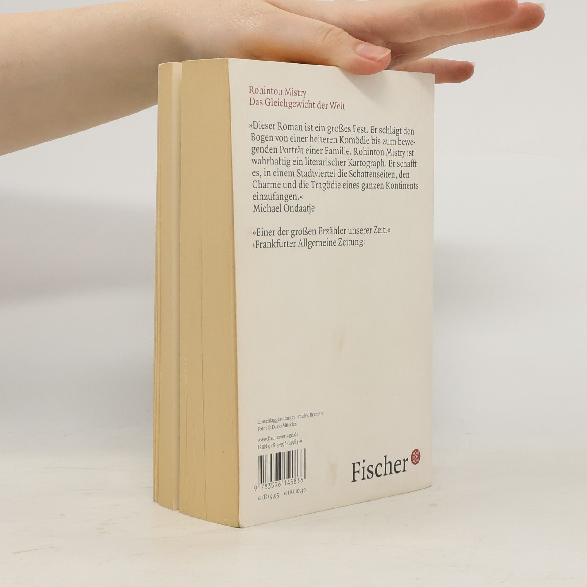 Rohinton Mistry Das Gleichgewicht der Welt