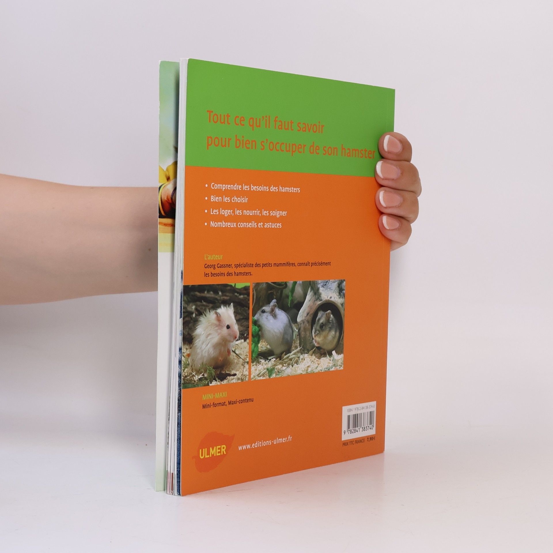 Georg Gaßner Hamsters. Les connaître, les nourrir, les soigner