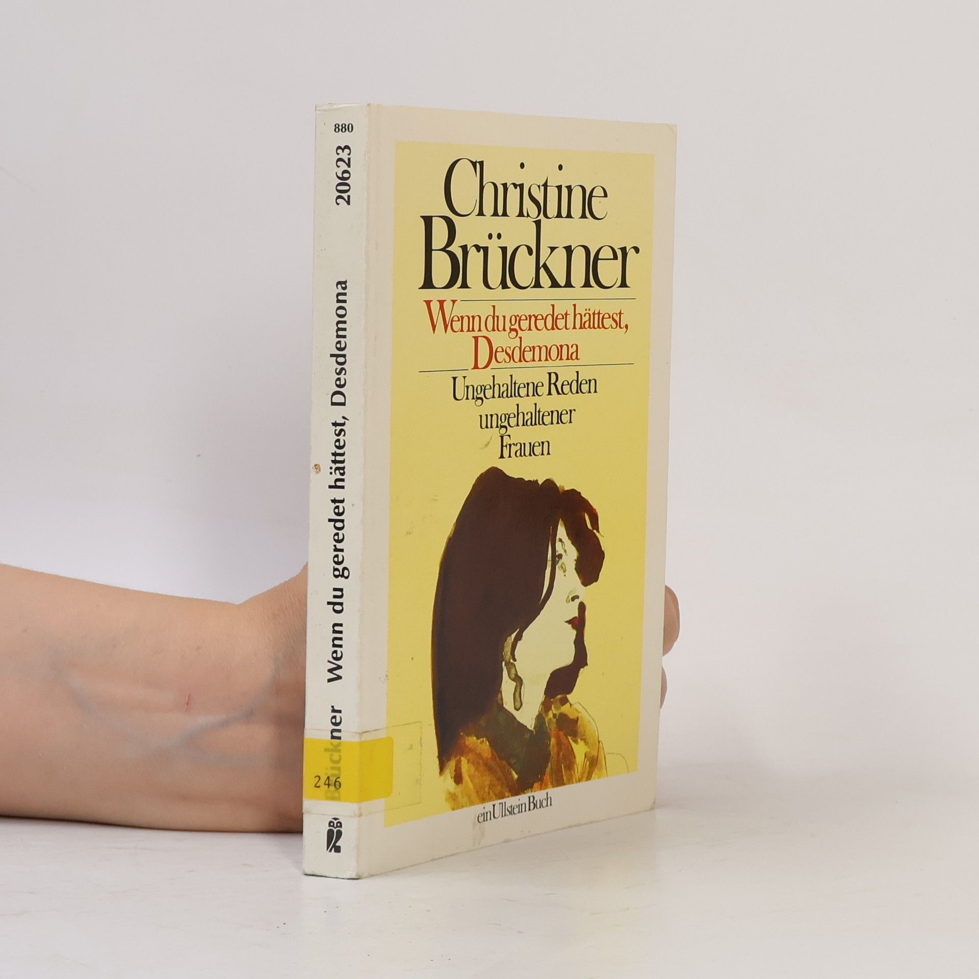 Christine Brückner Wenn du geredet hättest, Desdemona