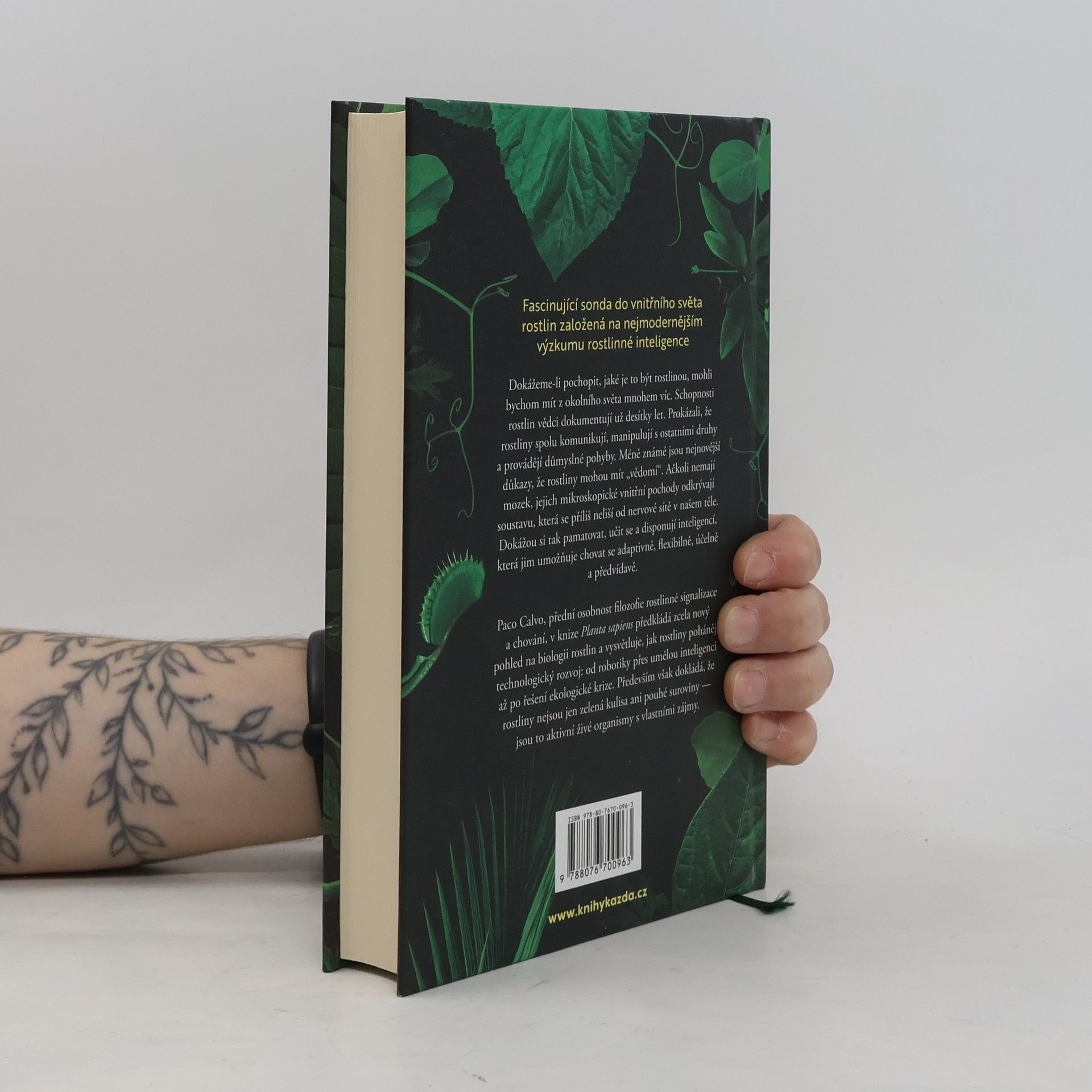 Paco Calvo Planta sapiens: o inteligenci rostlin