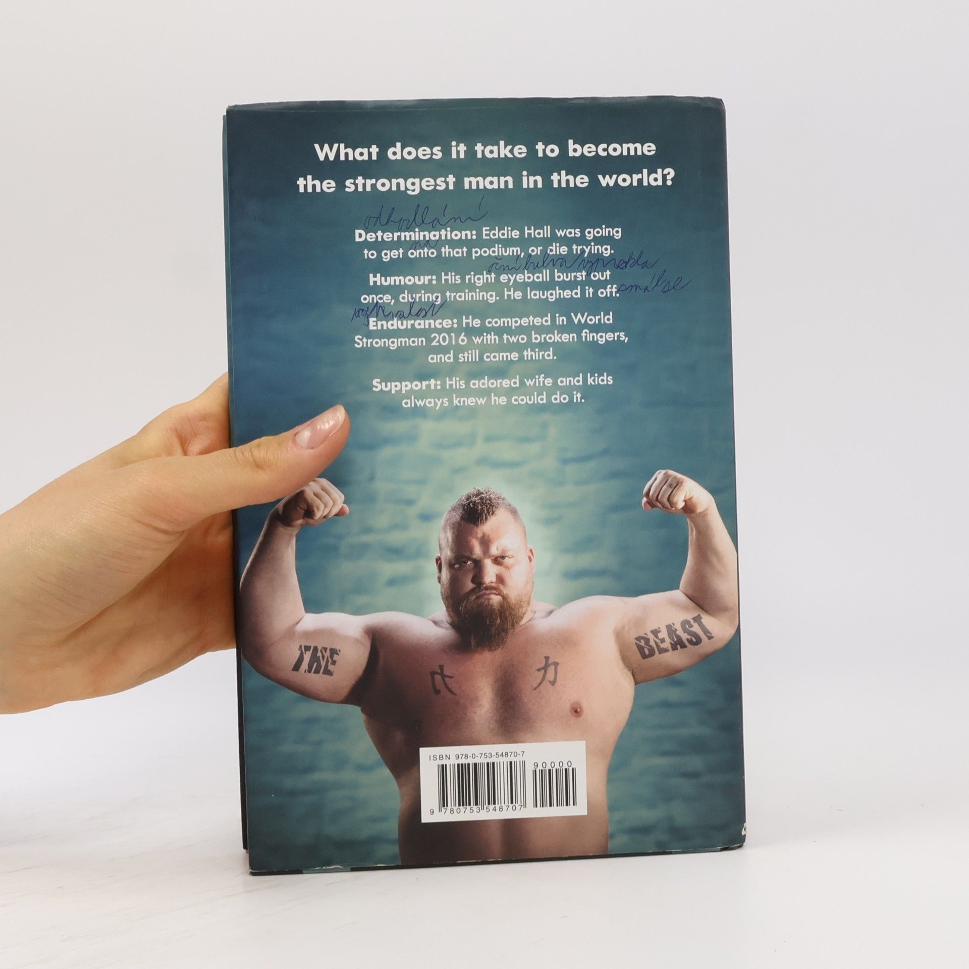 Eddie 'The Beast' Hall Strongman