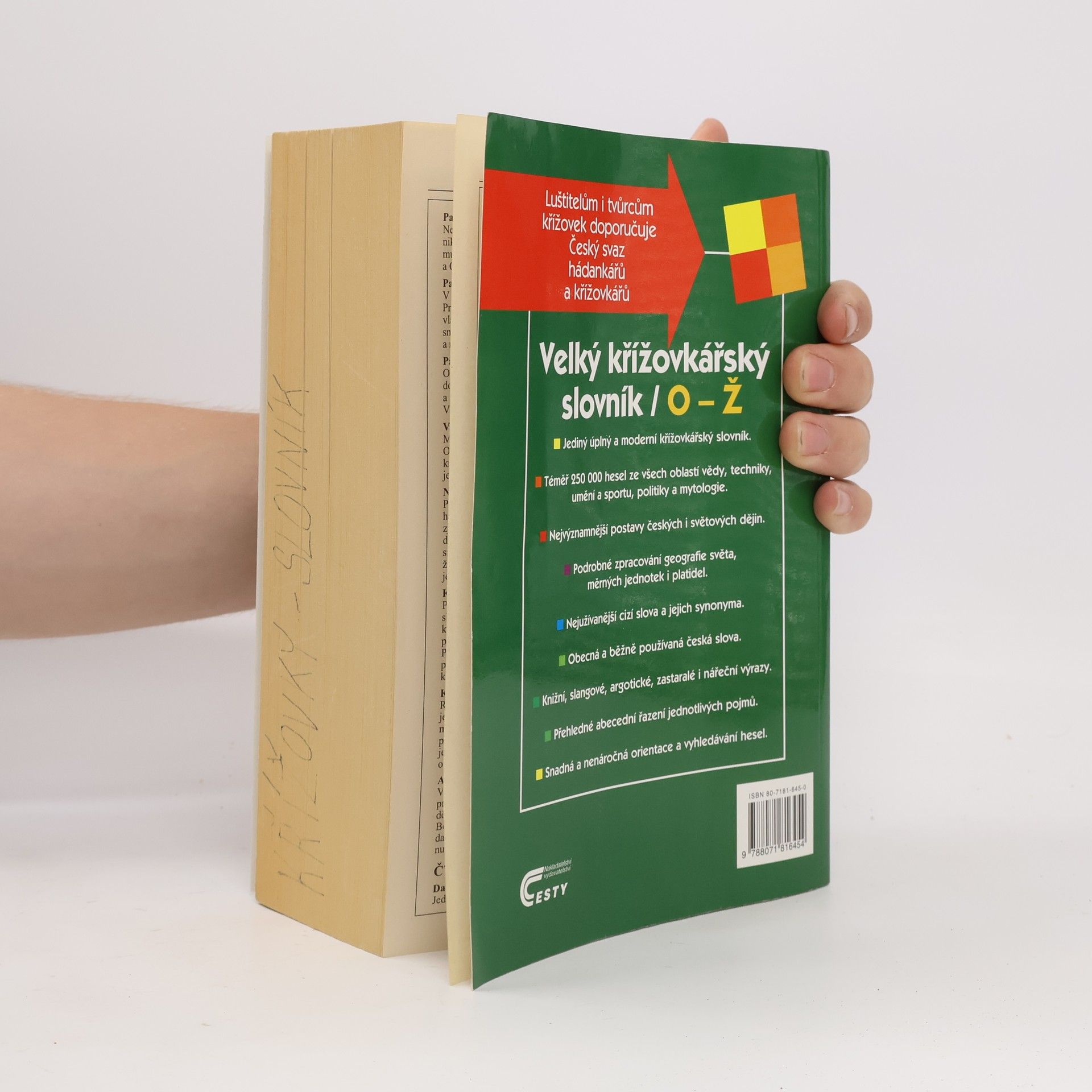 Karel Čálek Velký křížovkářský slovník O-Ž