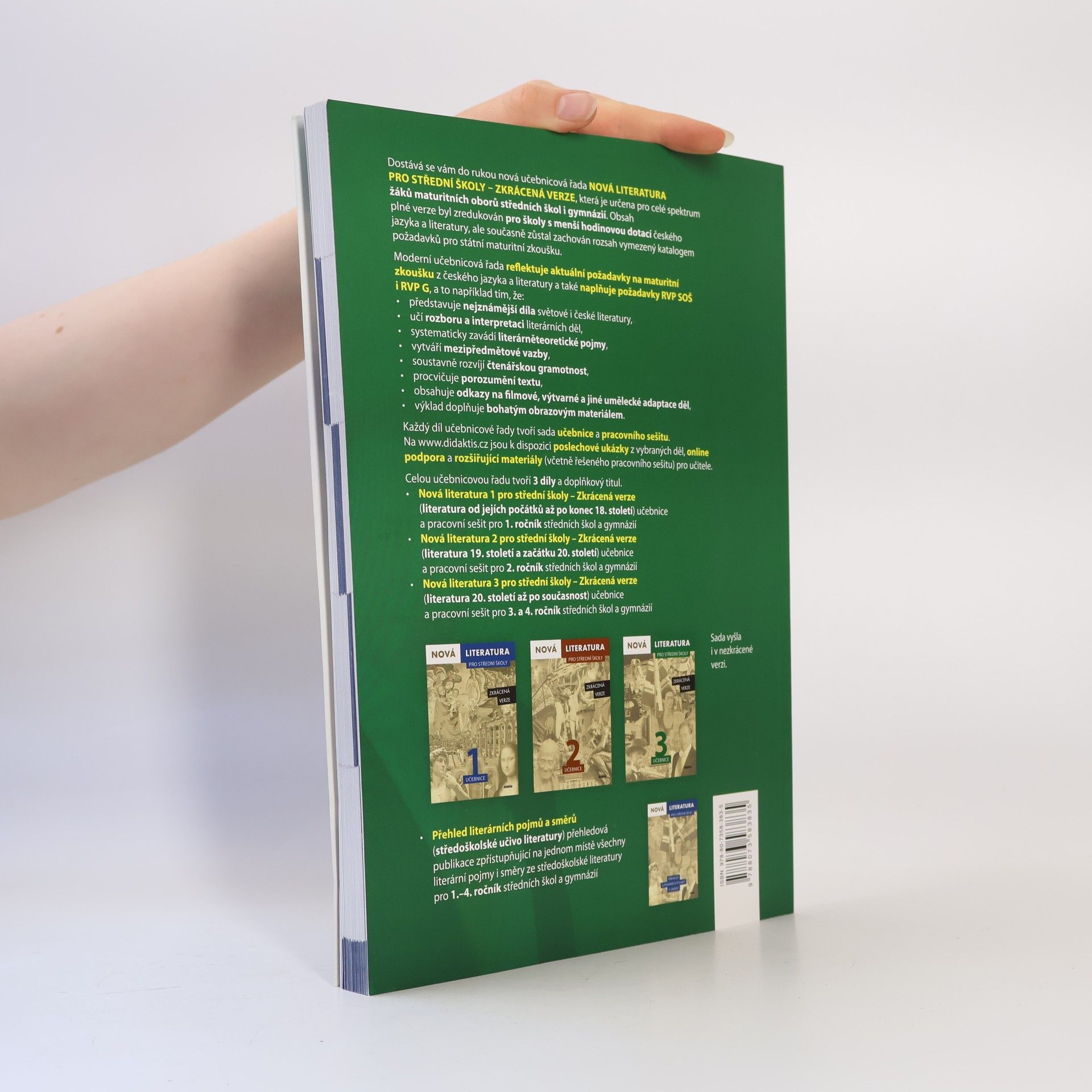 Erik Gilk Nová literatura 3 pro střední školy. Zkrácená verze