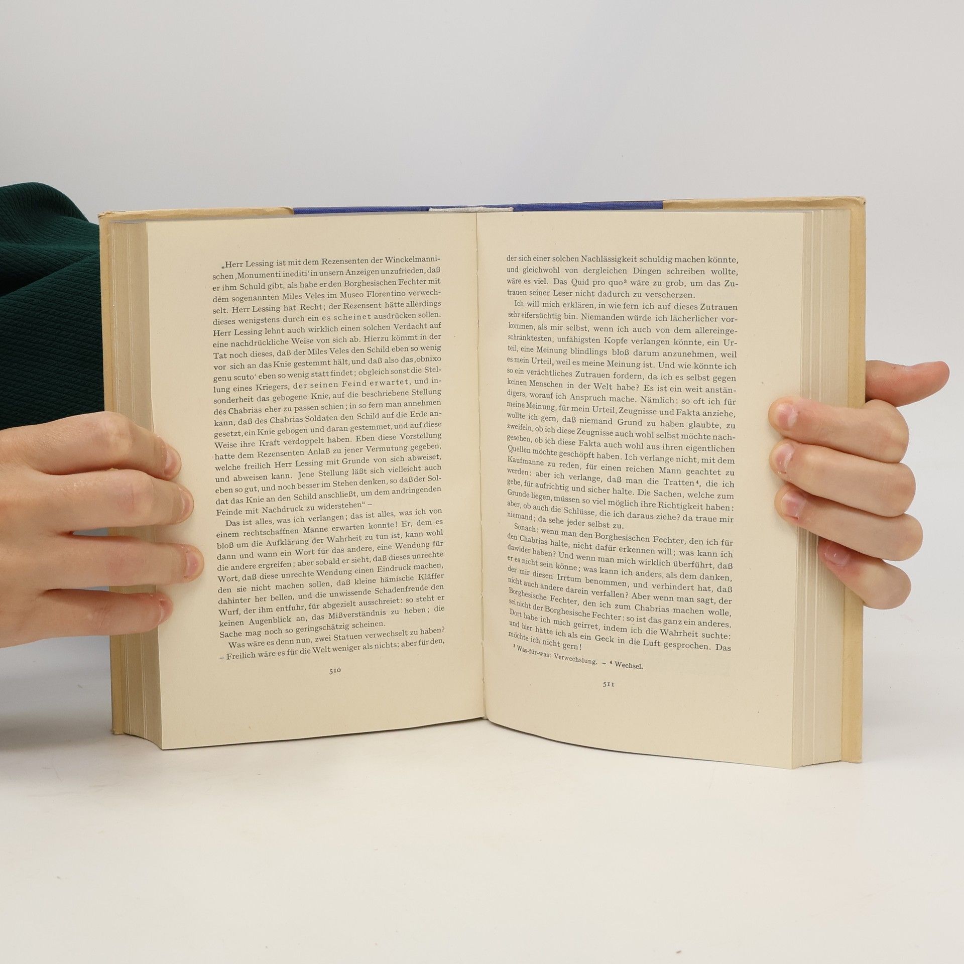 Gotthold Ephraim Lessing Gesammelte Werke in zehn Bänden. Fünfter Band