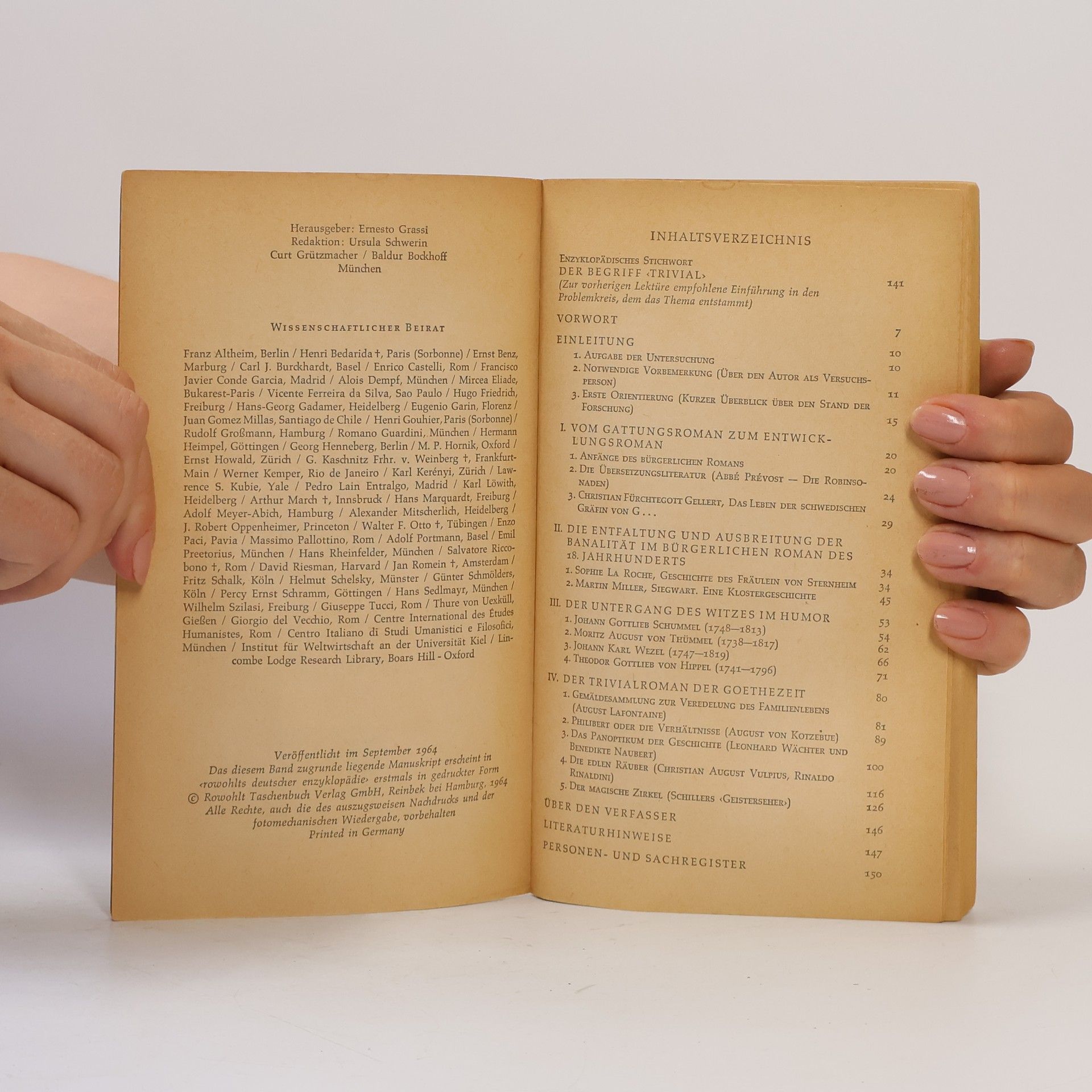 Martin Greiner Die Entstehung der modernen Unterhaltungsliteratur