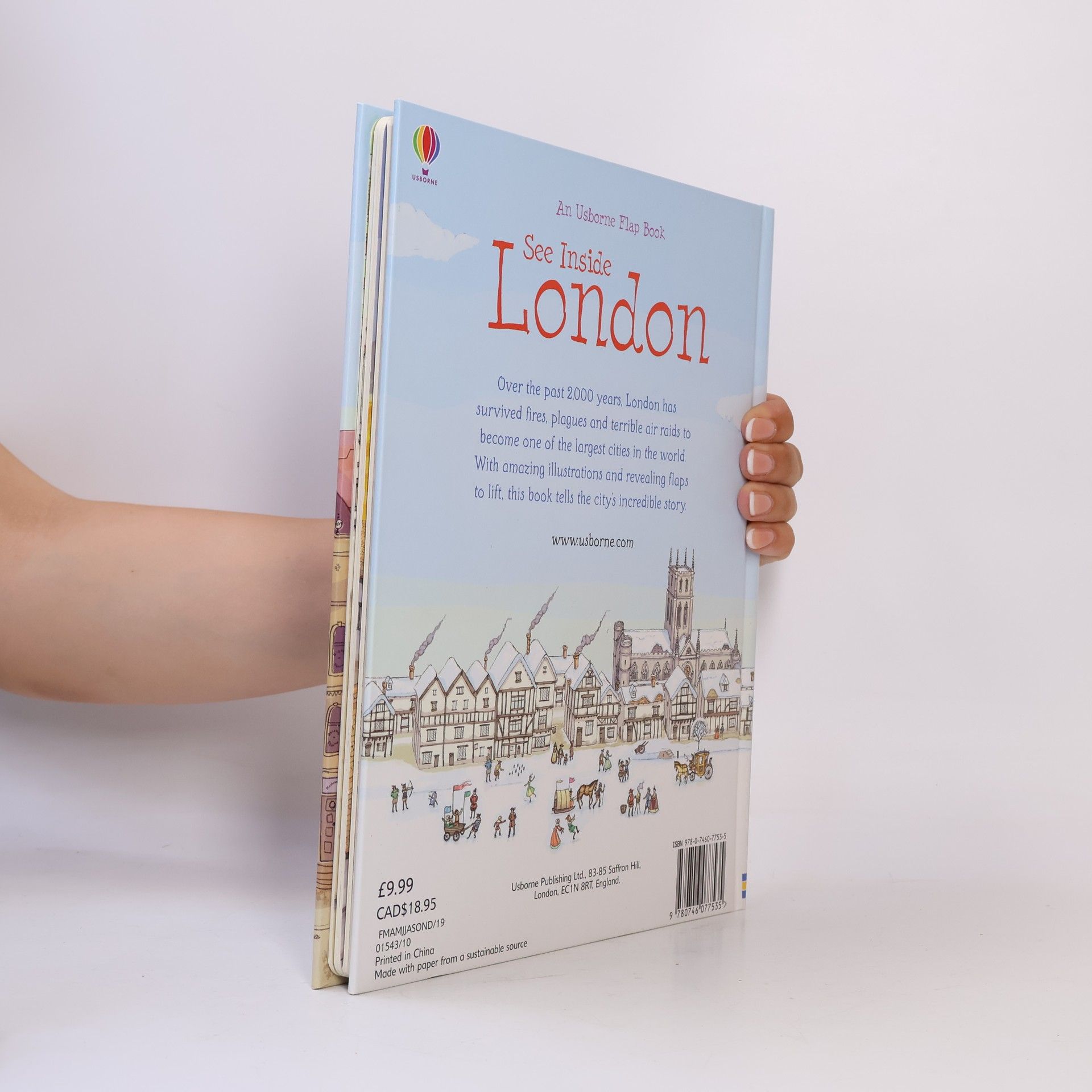Rob Lloyd Jones See inside London: With over 80 flaps to lift