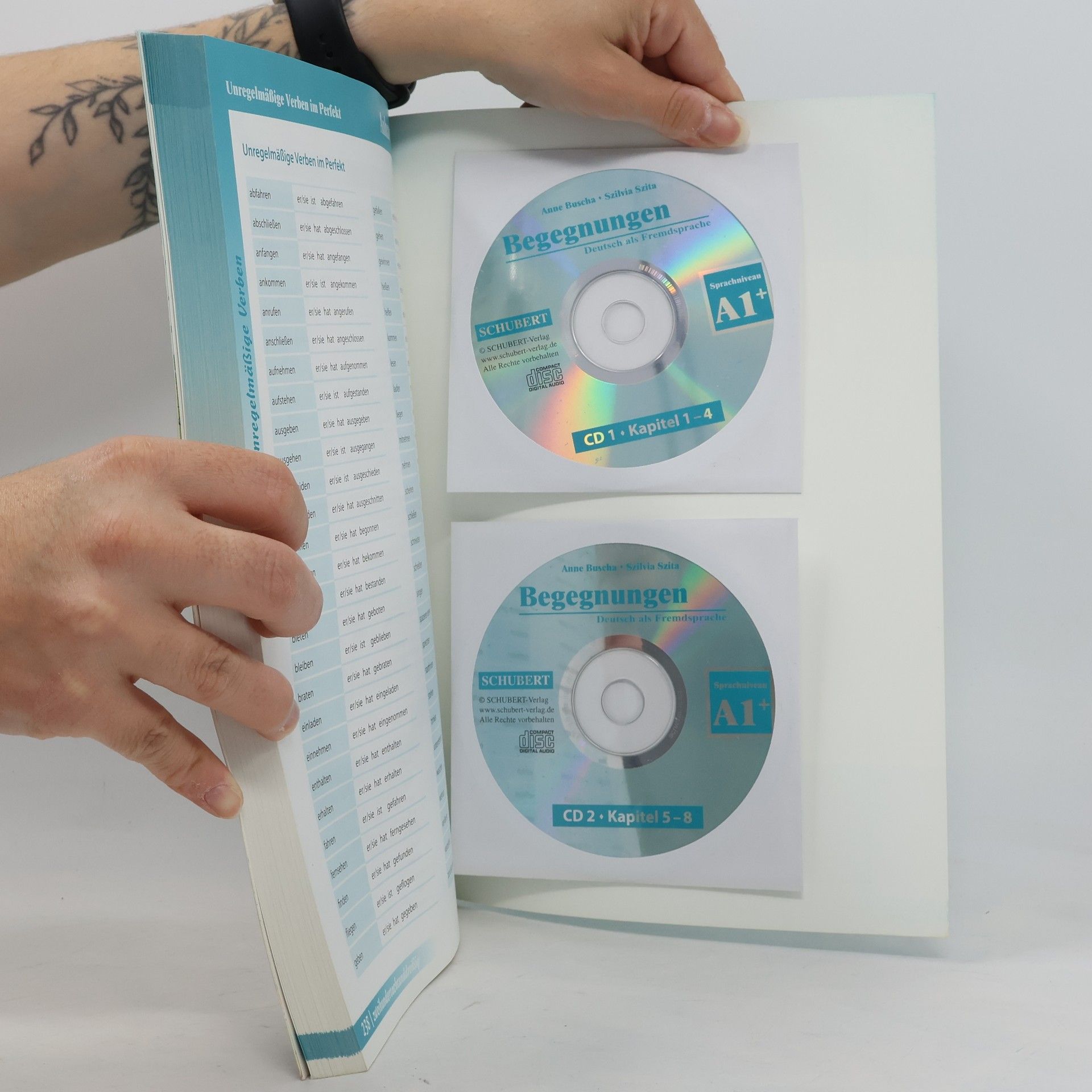 Anne Buscha Begegnungen : Integriertes Kurs- und Arbeitsbuch : Sprachniveau A1+