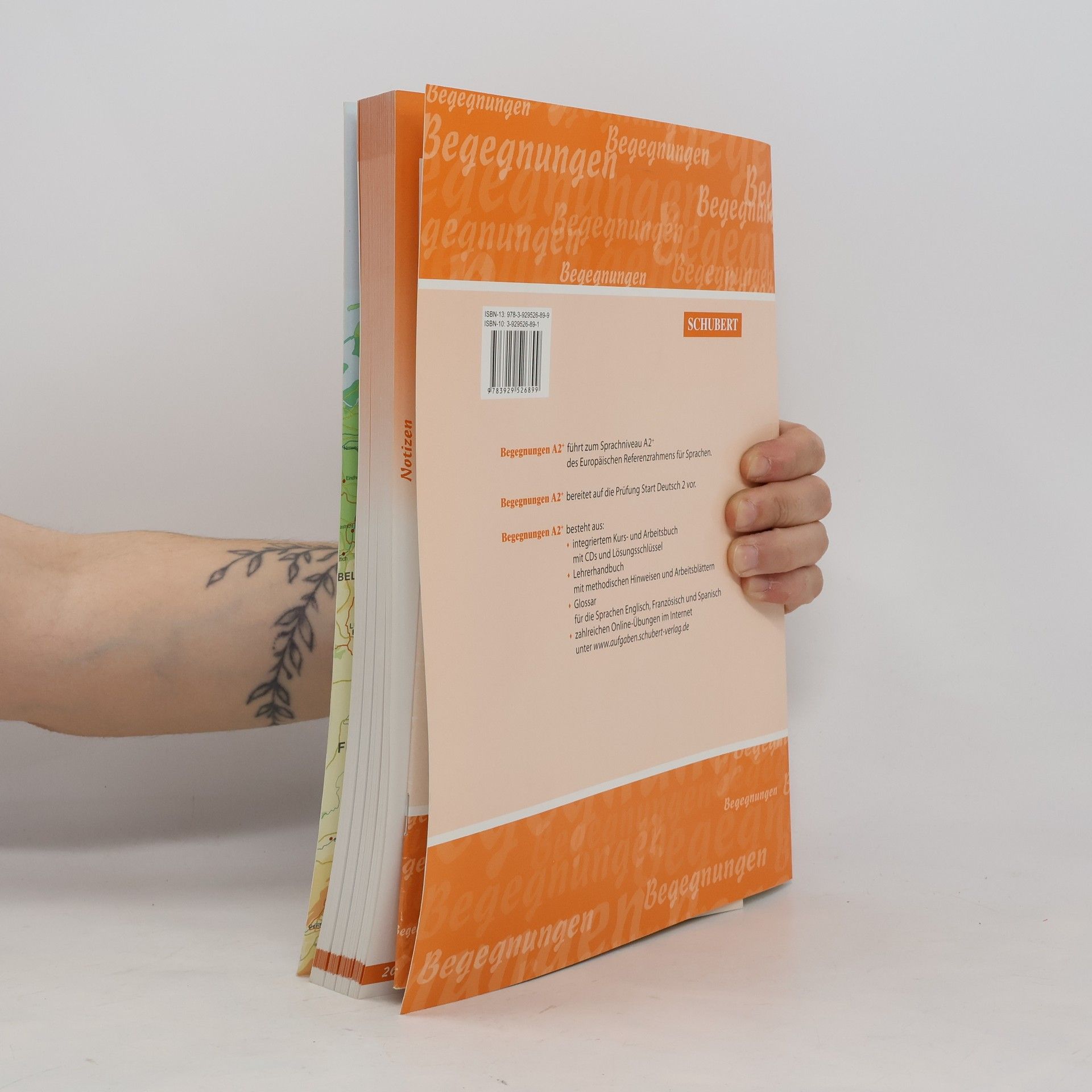 Anne Buscha Begegnungen. Sprachniveau A2+, Integriertes Kurs- und Arbeitsbuch