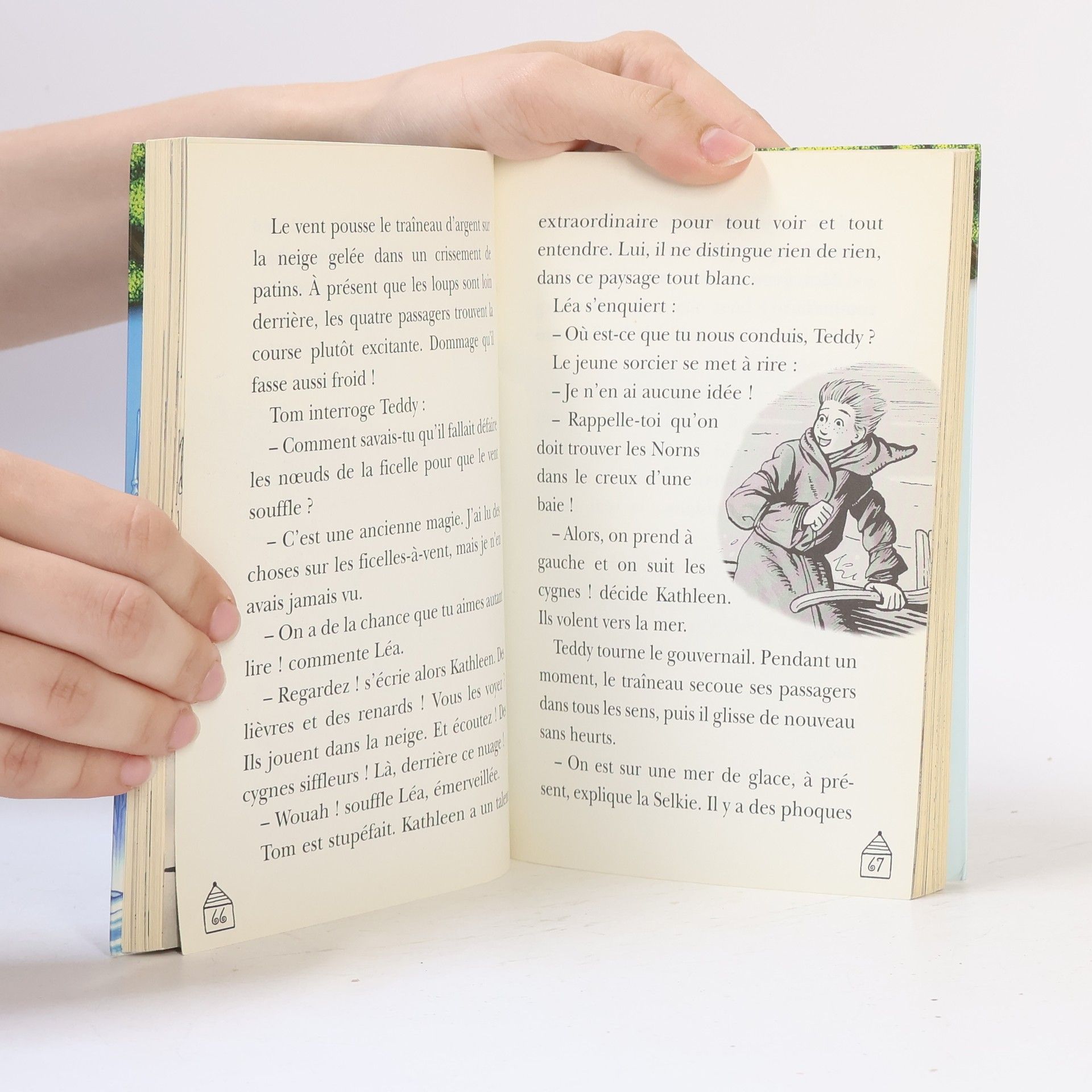 Mary Pope Osborne L'étrange palais de glace. La cabane maguque, tome 27