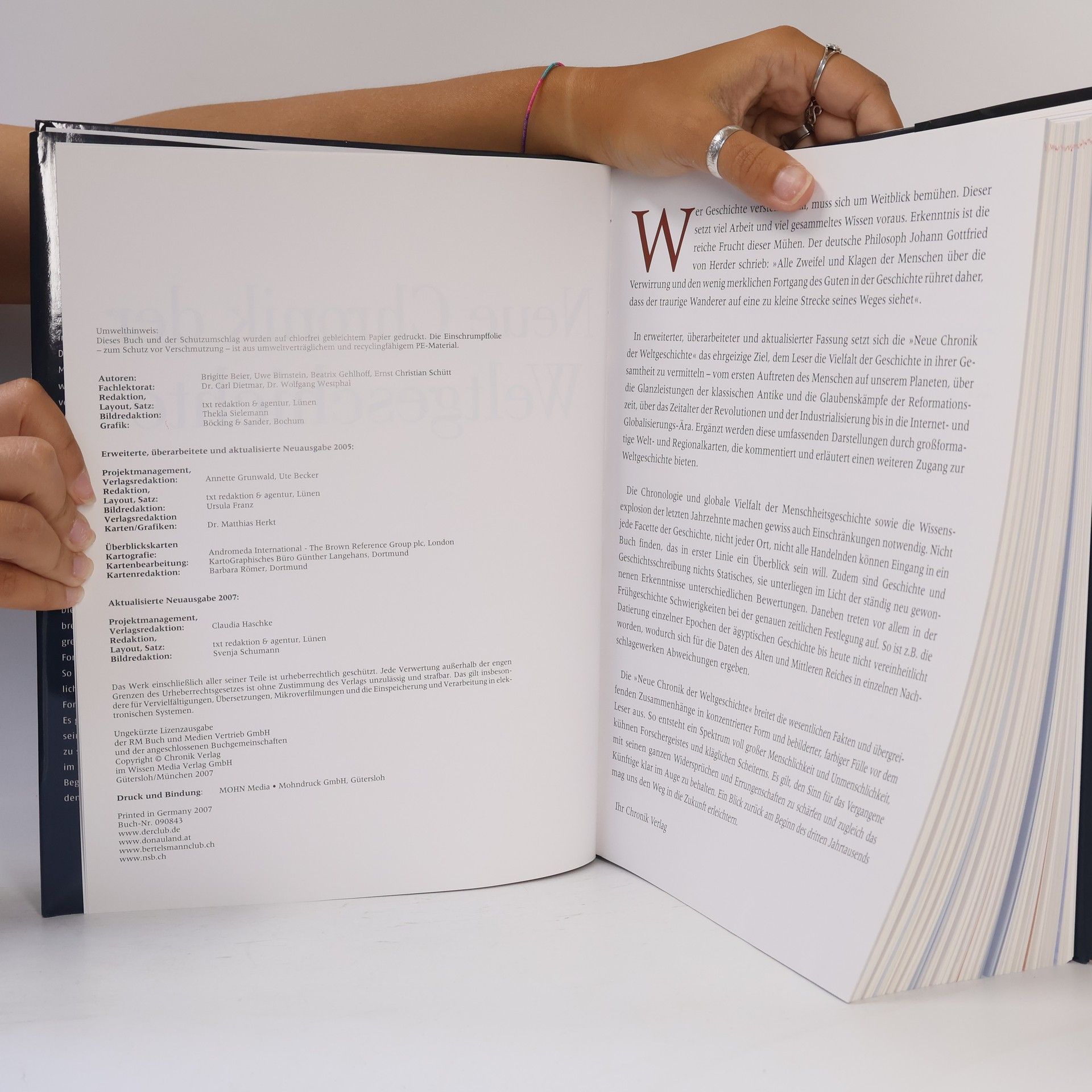 Various authors Neue Chronik der Weltgeschichte