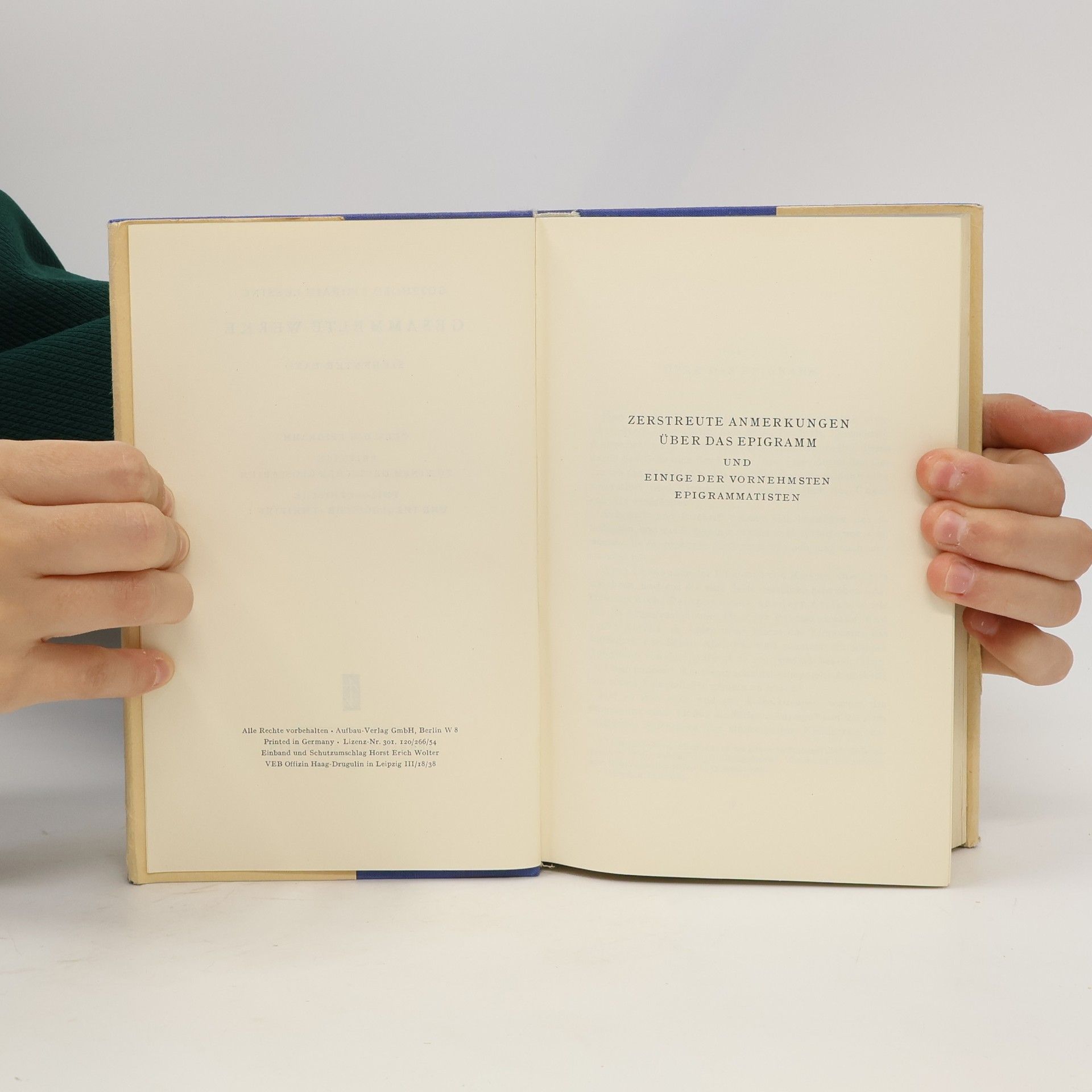 Gotthold Ephraim Lessing Lessing. Gesammelte Werke 7