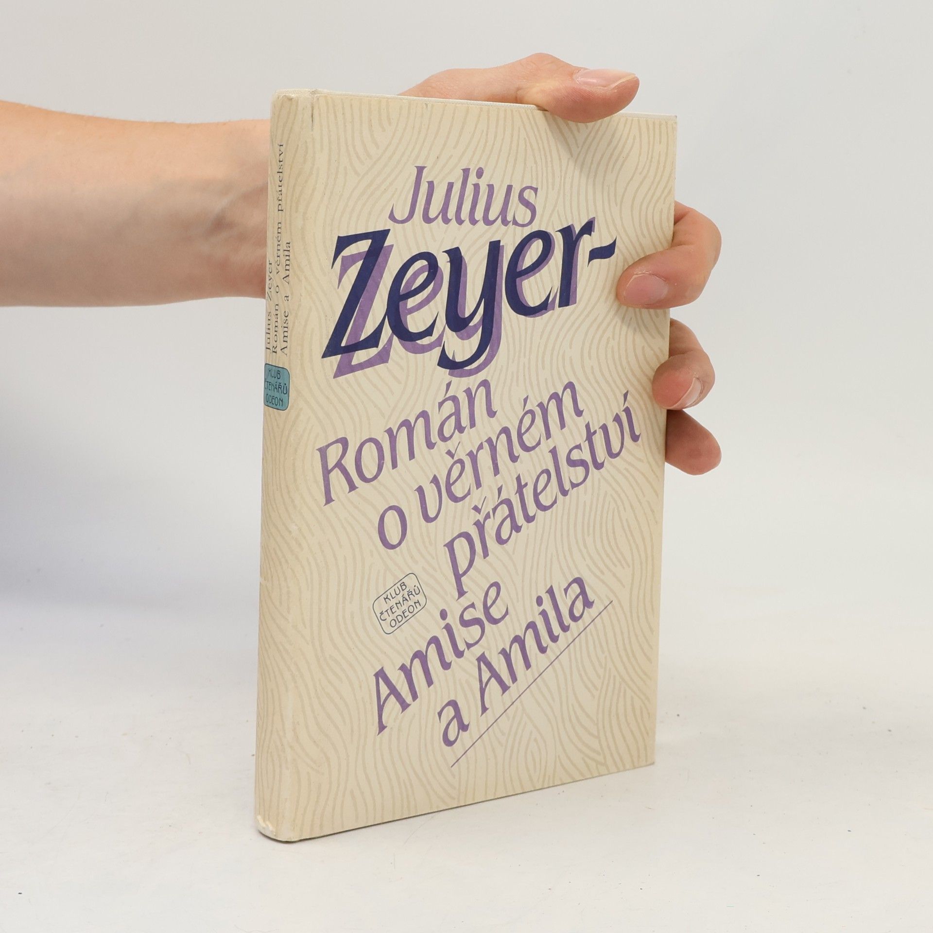 Julius Zeyer Román o věrném přátelství Amise a Amila