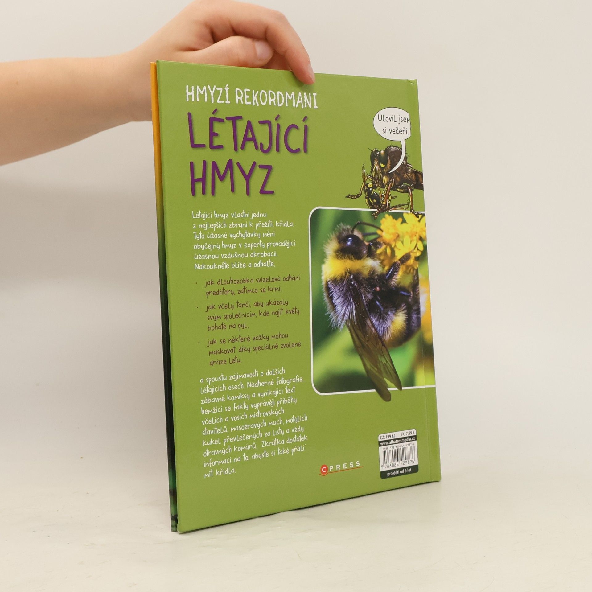 Matt Turner Hmyzí rekordmani - Létající hmyz