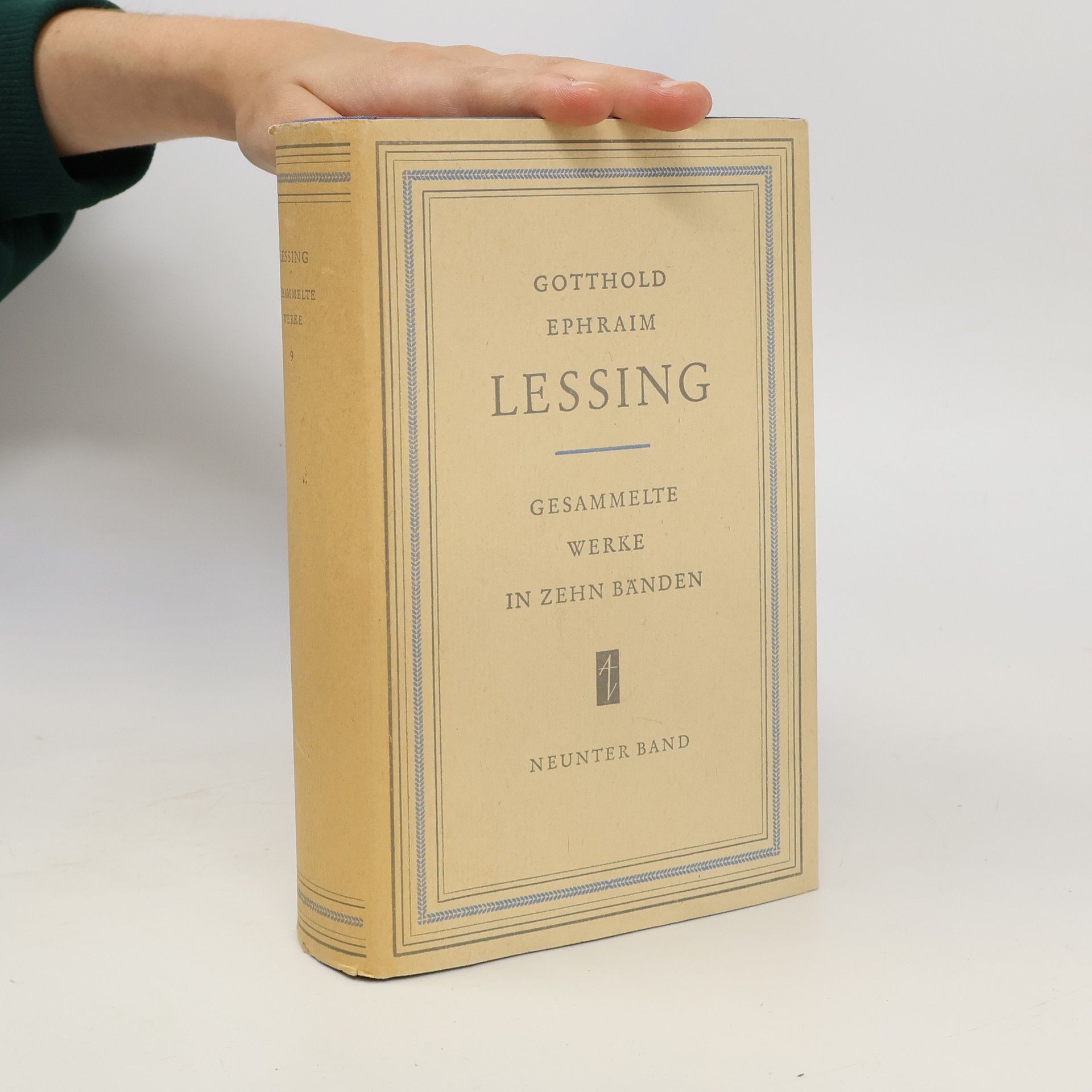 Gotthold Ephraim Lessing Lessing. Gesammelte Werke 9