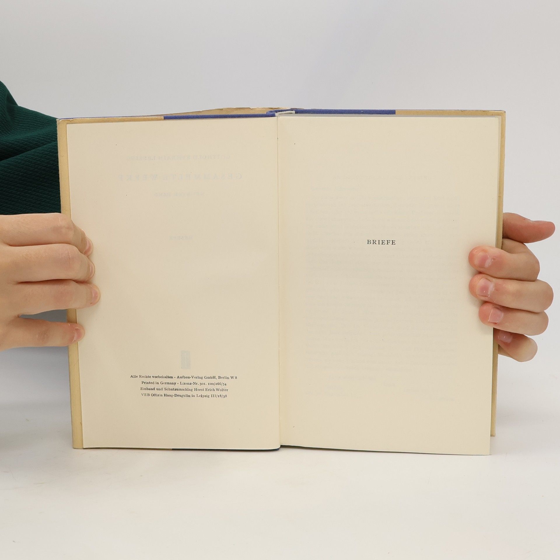 Gotthold Ephraim Lessing Lessing. Gesammelte Werke 9