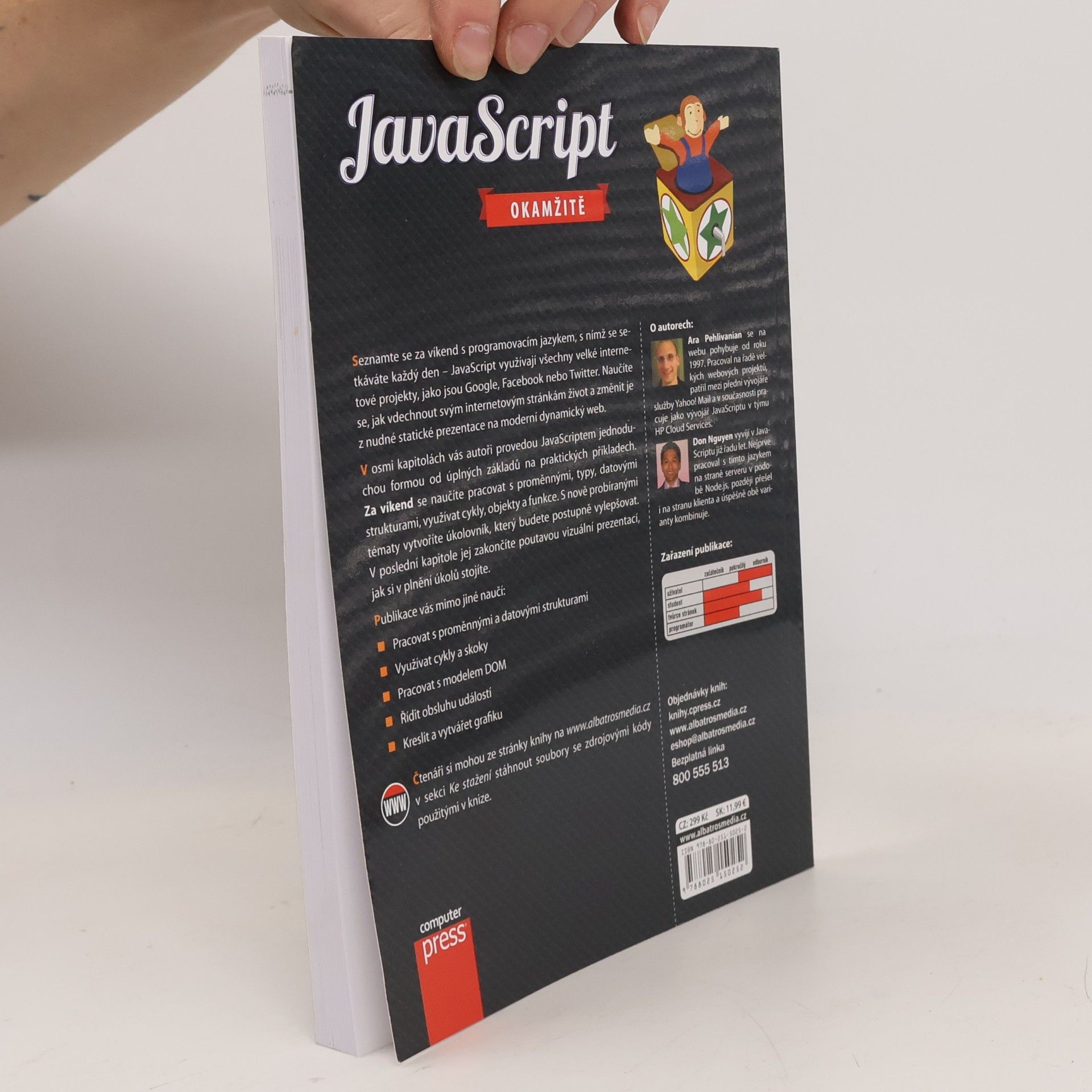 Ara Pehlivanian JavaScript okamžitě