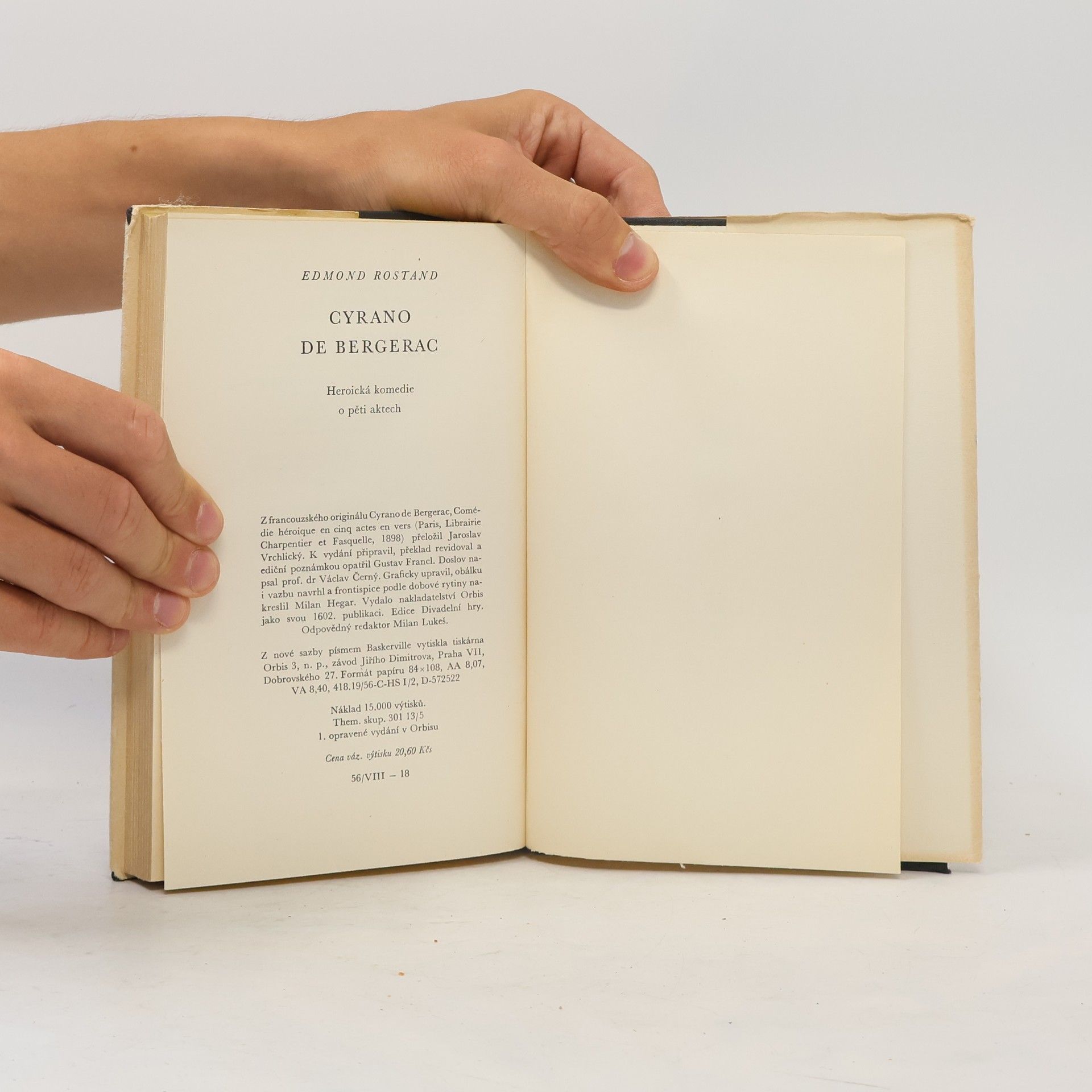 Edmond Rostand Cyrano de Bergerac