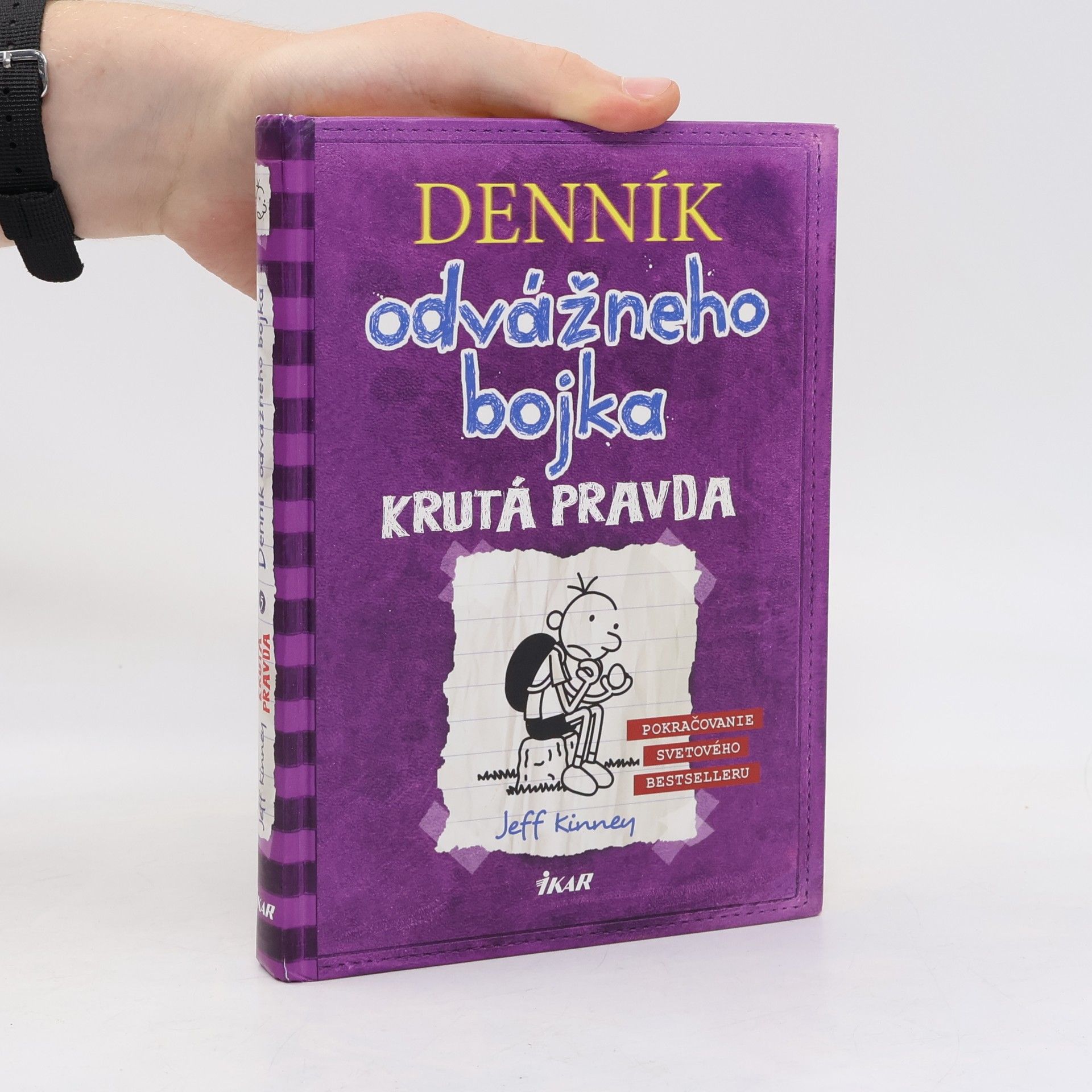 Jeff Kinney Denník odvážneho bojka 5. Krutá pravda