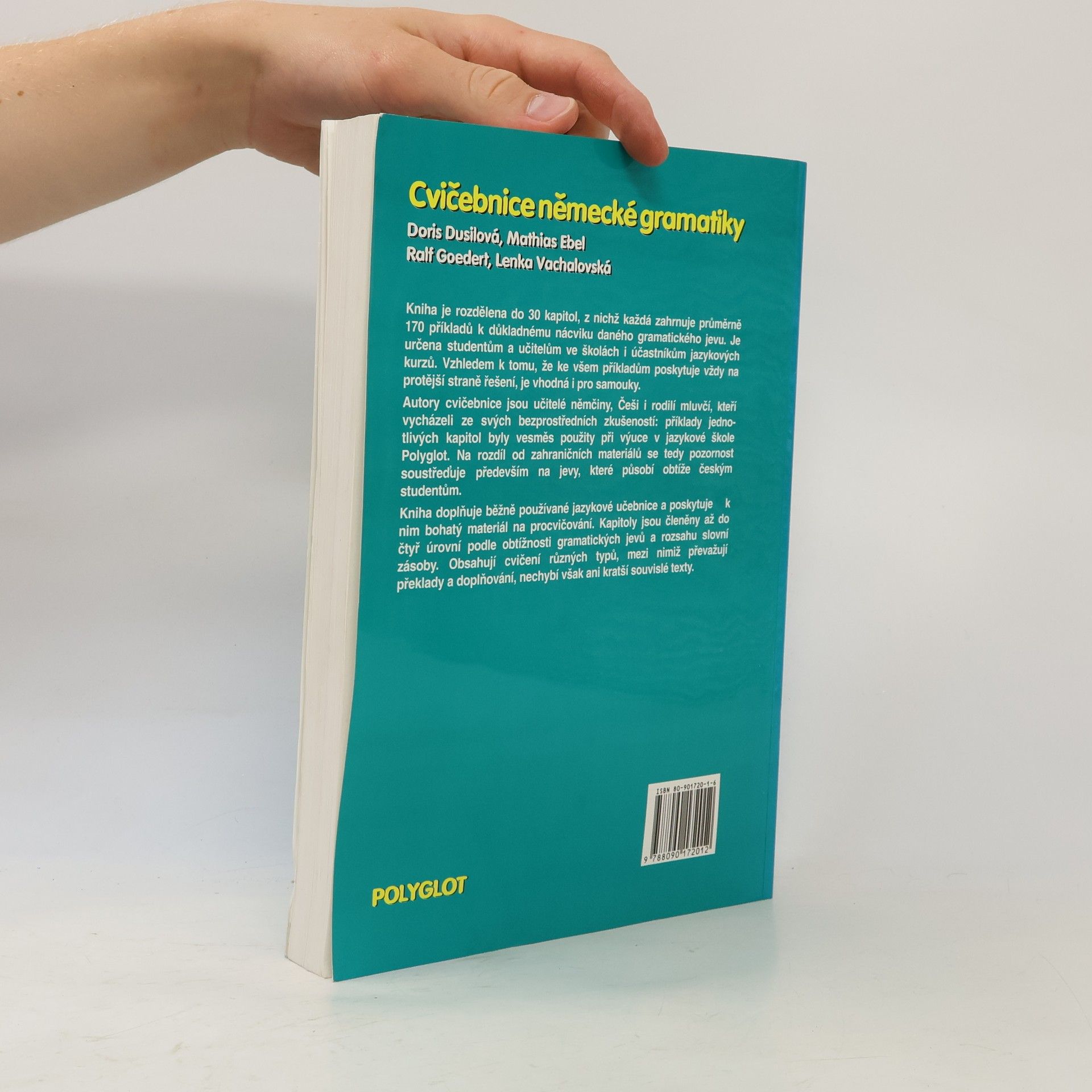 Various authors Cvičebnice německé gramatiky : Příklady k základním gramatickým jevům s řešením