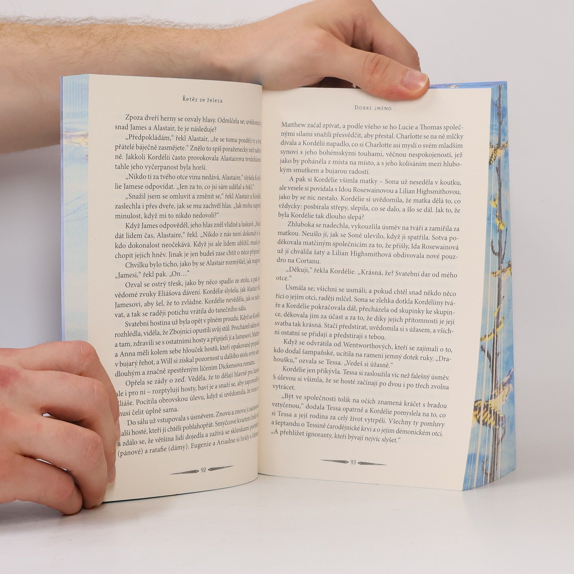 Cassandra Clare Poslední hodina. Kniha druhá, Řetěz ze železa