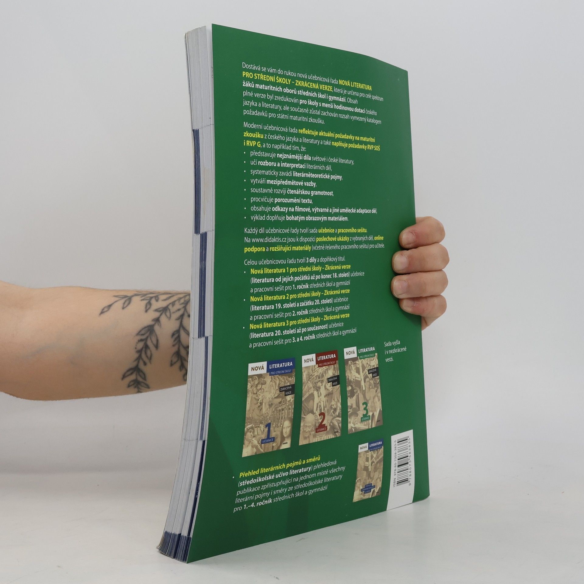 Erik Gilk Nová literatura 3 pro střední školy. Zkrácená verze