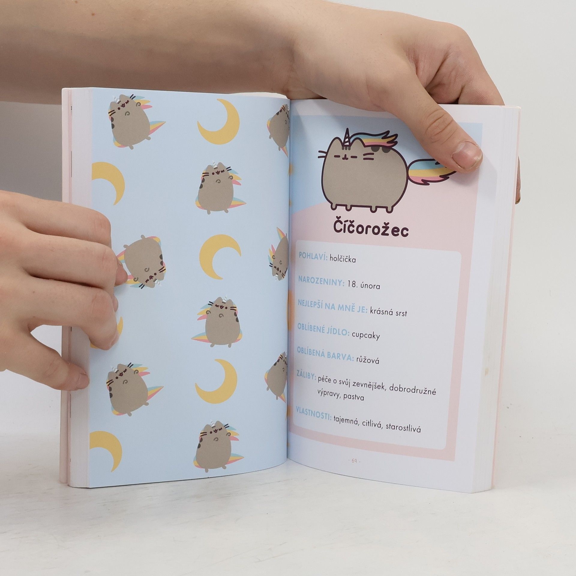 Claire Belton Bambilion životů košišty Pusheen