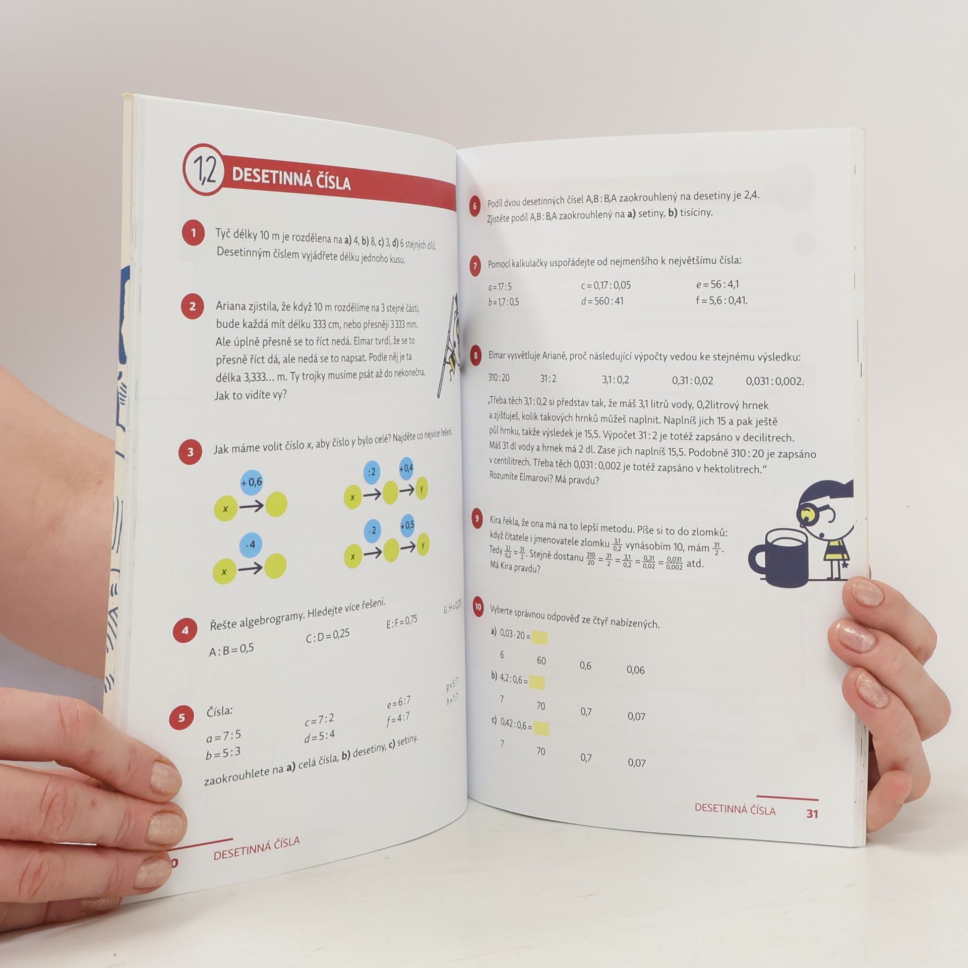 Milan Hejný Matematika: pro 2. stupeň ZŠ a víceletá gymnázia: Hejného metoda D