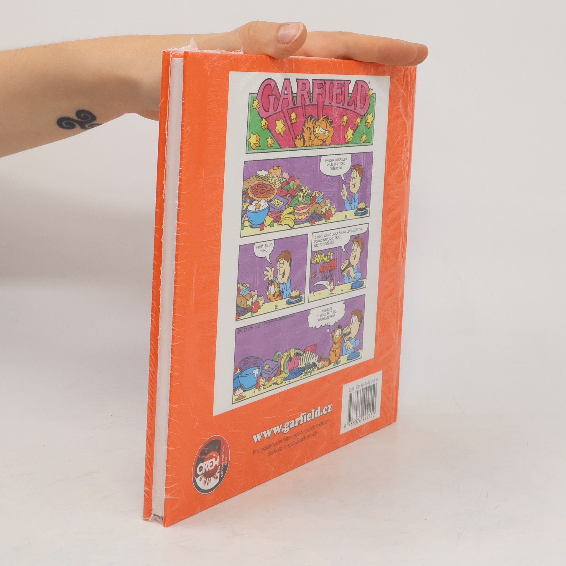 Jim Davis Garfield o dvou chodech