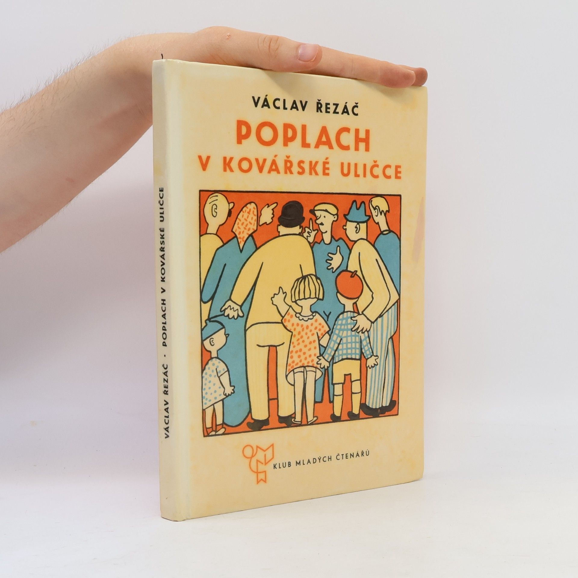 Václav Řezáč Poplach v kovářské uličce