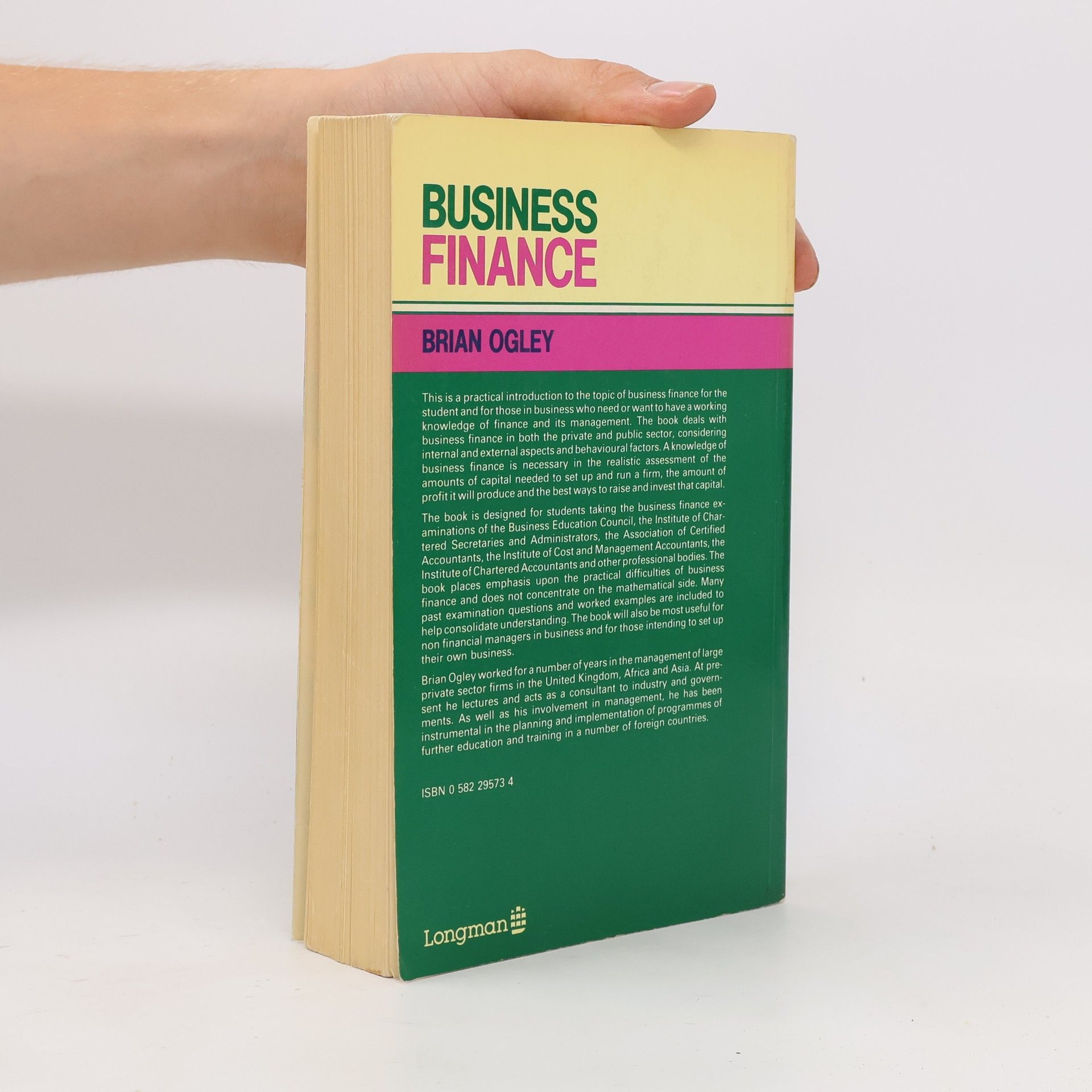 Brian Ogley Business Finance