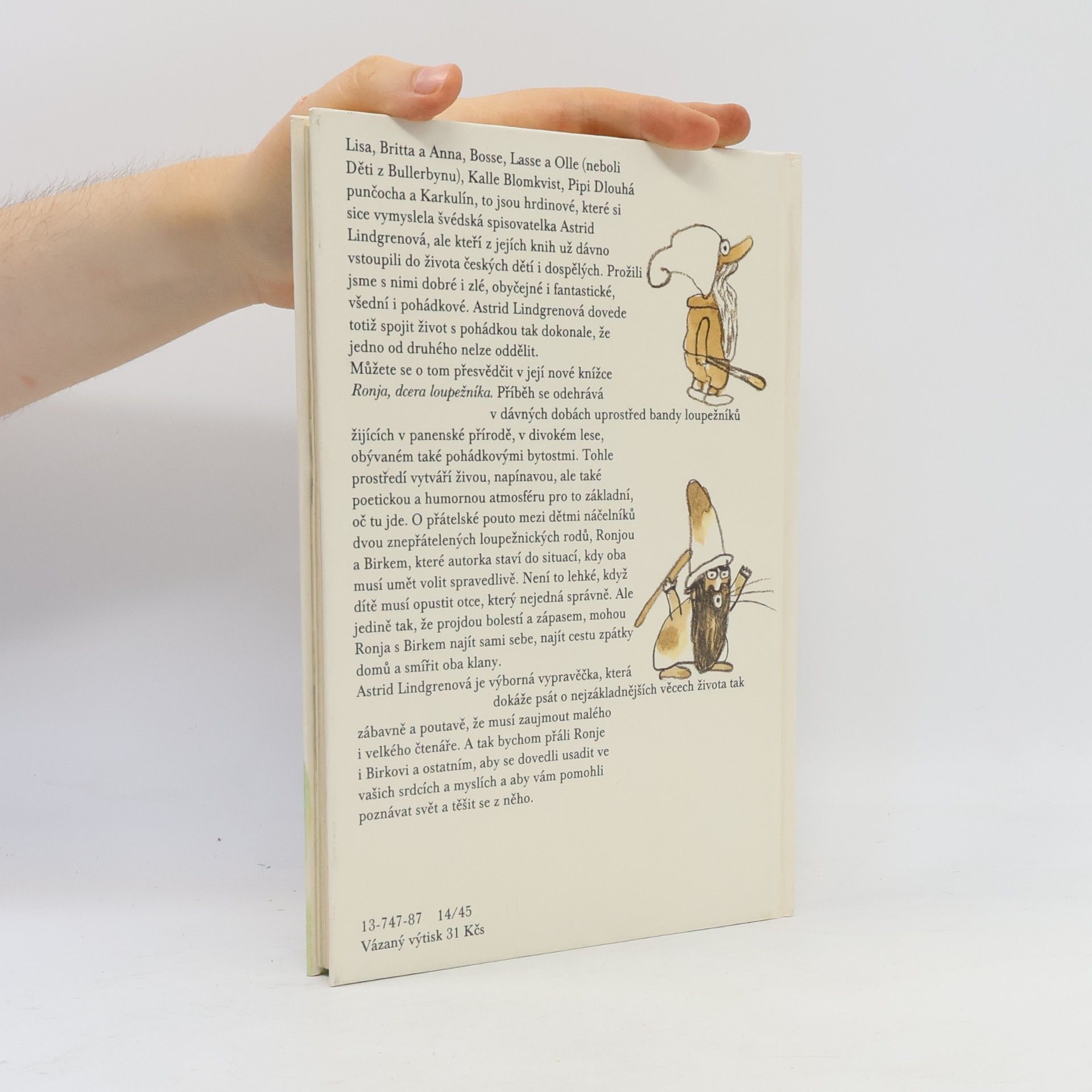 Astrid Lindgren Ronja, dcera loupežníka