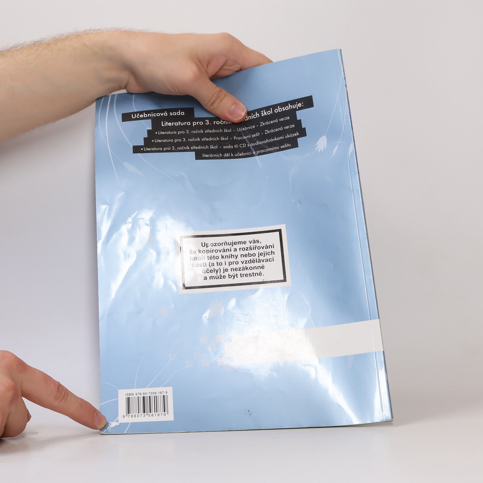 Various authors Literatura pro 3. ročník středních škol. Učebnice. Zkrácená verze