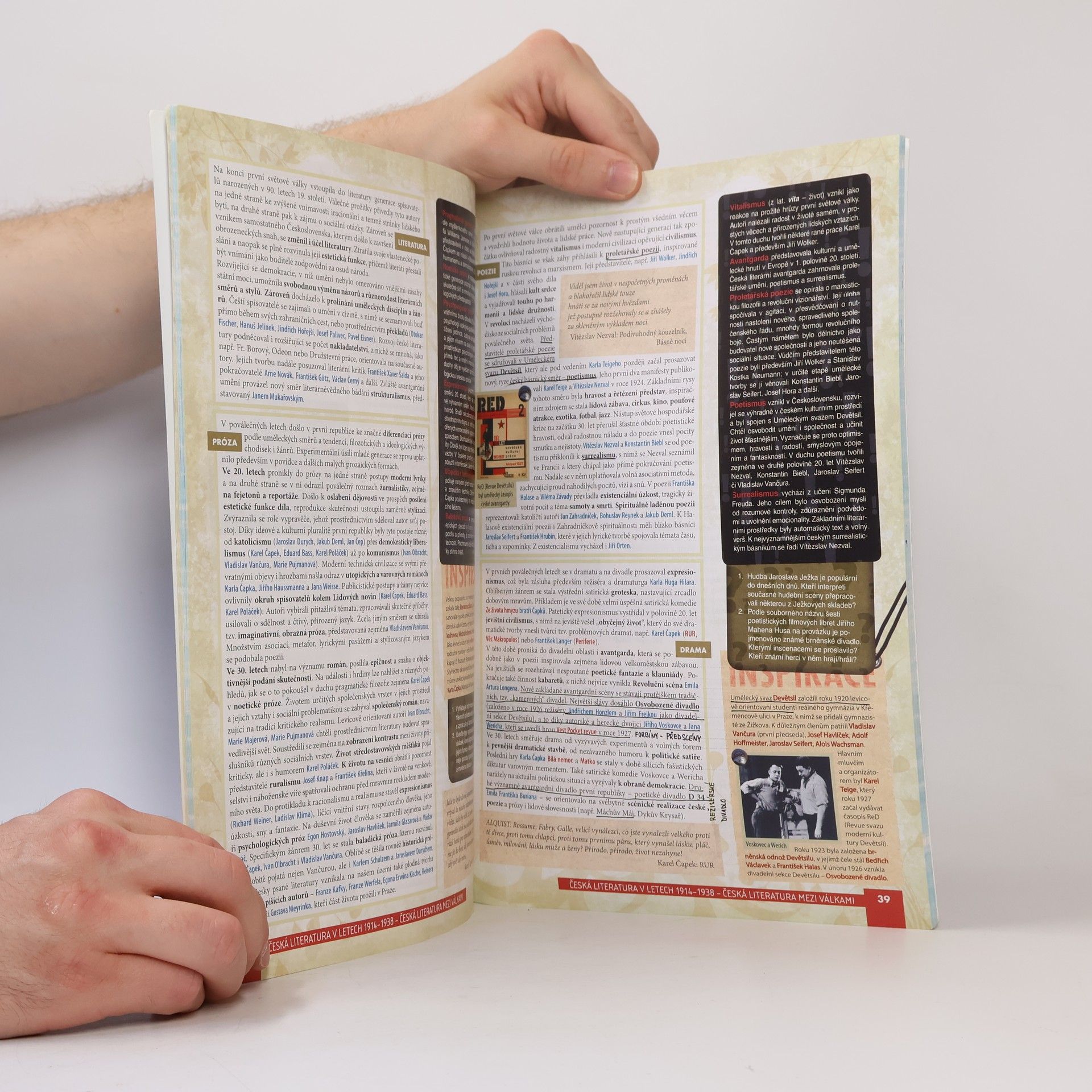 Various authors Literatura pro 3. ročník středních škol. Učebnice. Zkrácená verze