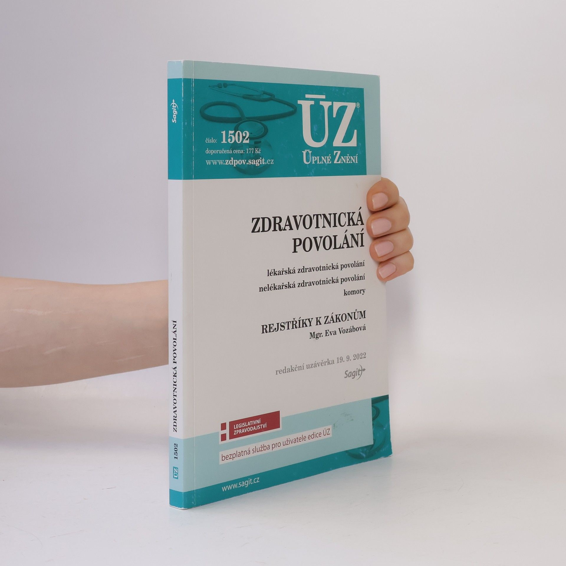 Various authors ÚZ 1502 Zdravotnická povolání