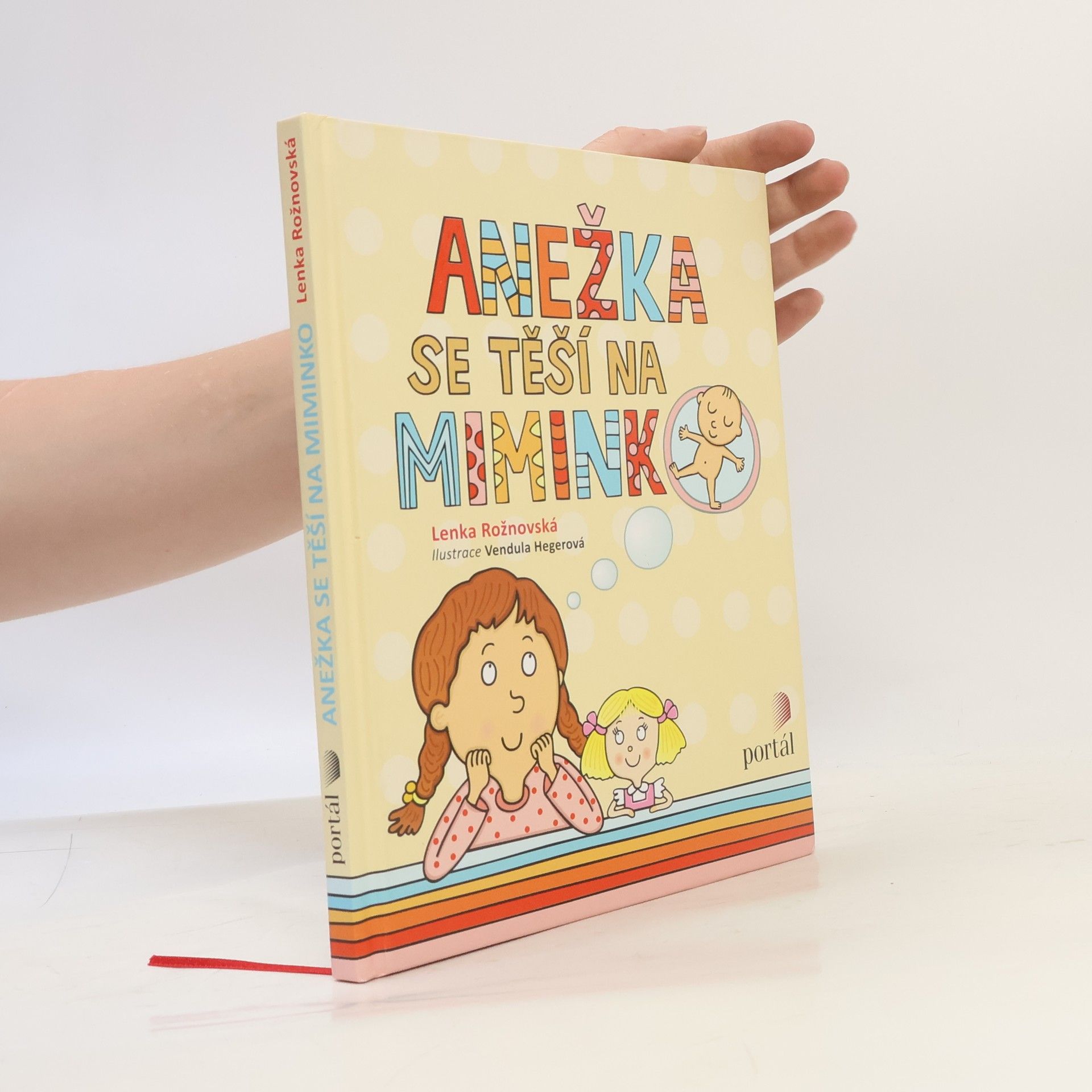 Anežka se těší na miminko