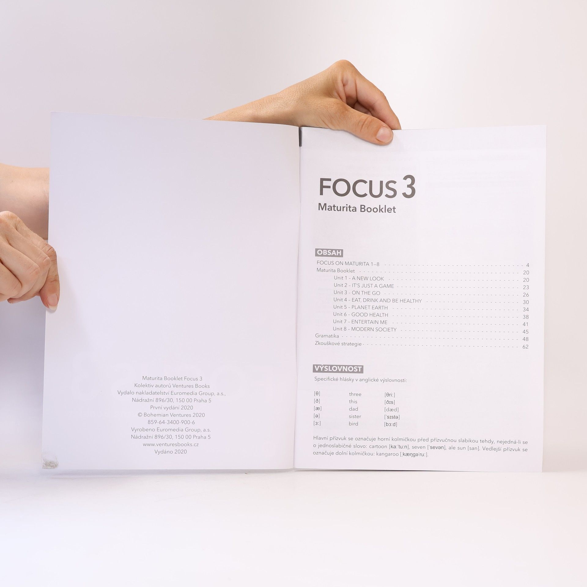 Collectif d'auteurs Focus 3. Maturita Booklet